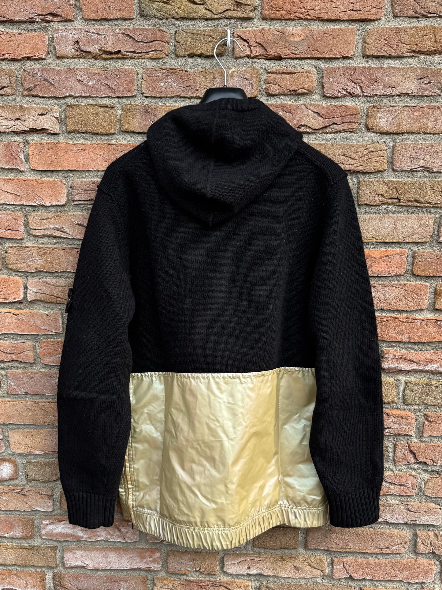 Stone Island Iridescent Knit Hoodie - L