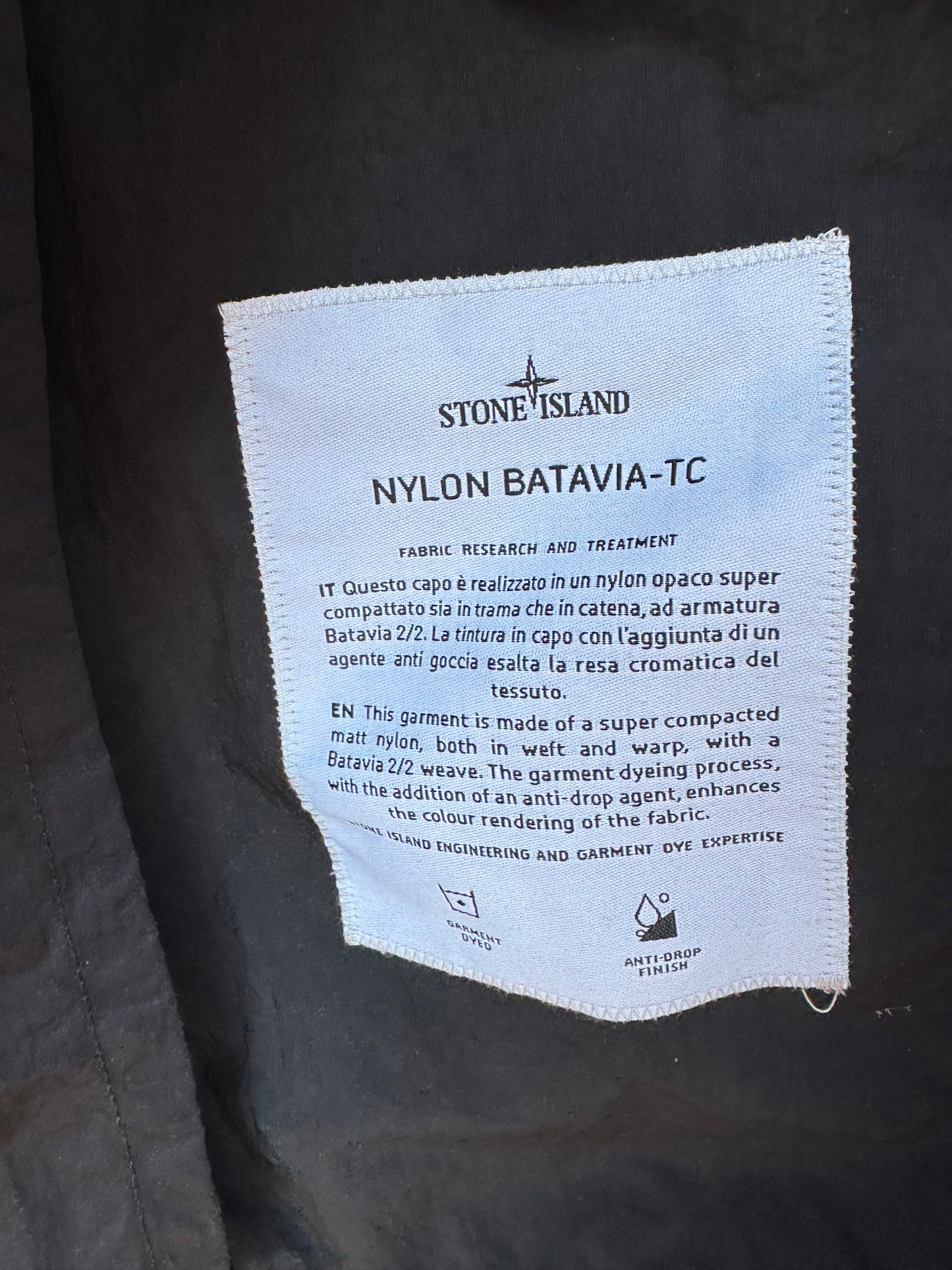 Stone Island Nylon Batavia-TC Jakcet - XL