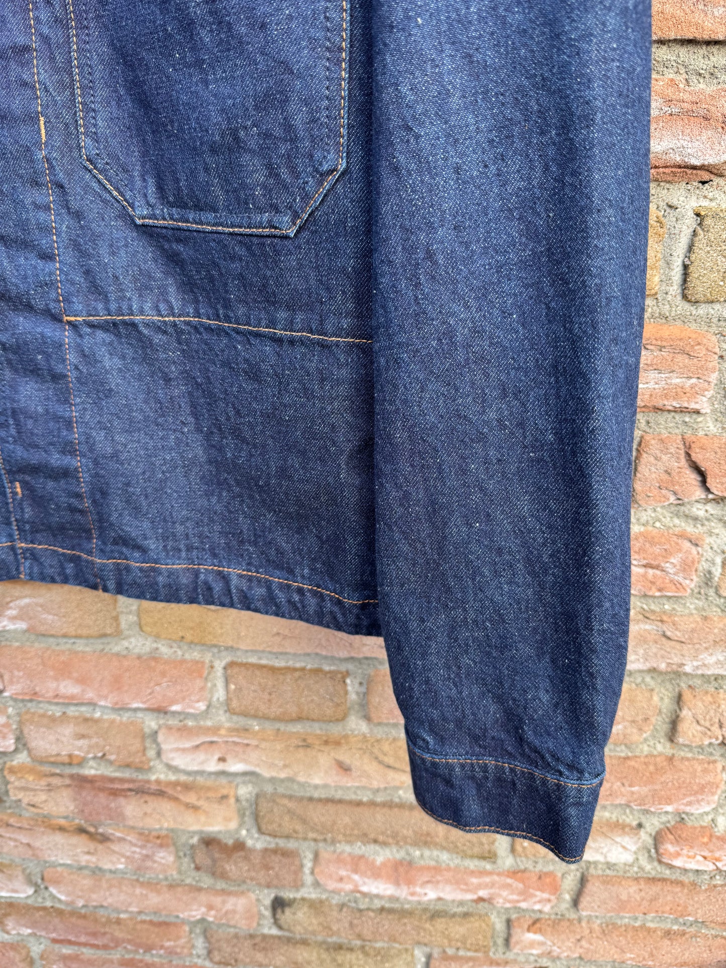 Stone Islsnd Indigo Denim-Rinsed Jacket - M
