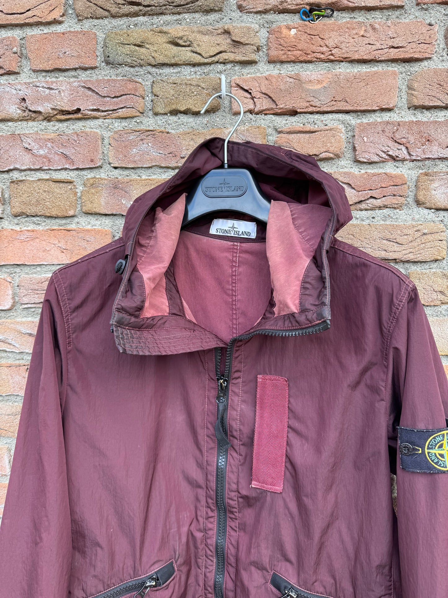 Stone Island Nylon Metal Flock Jacket - M