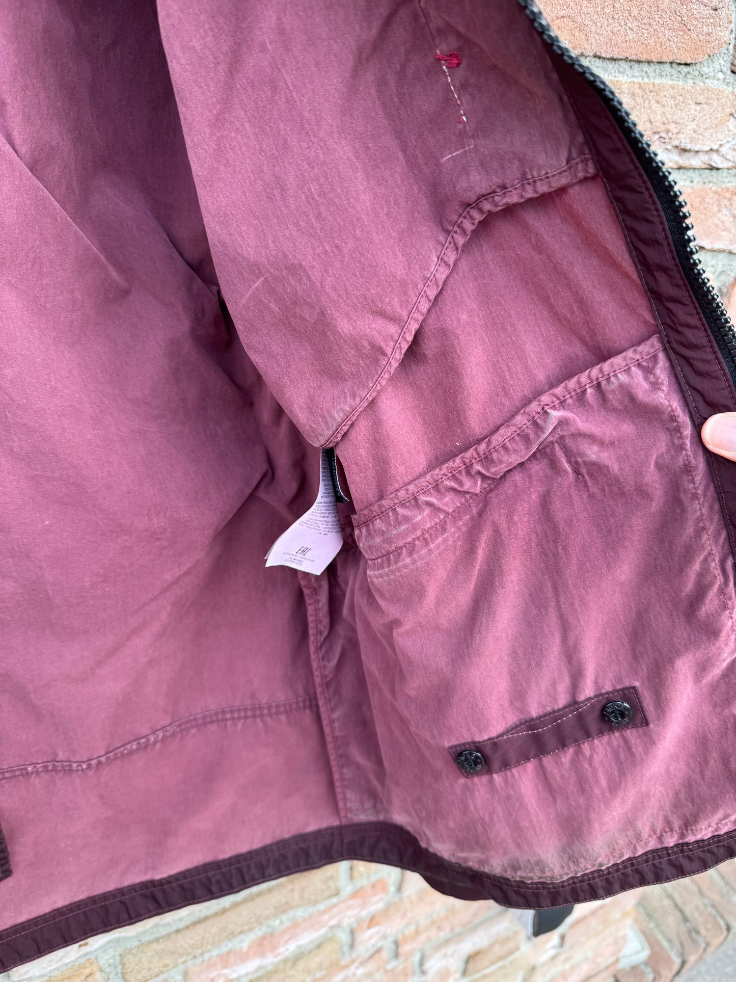 Stone Island Nylon Metal Flock Jacket - M