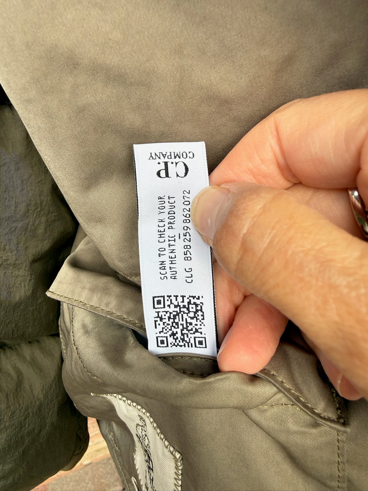 C.P. Company Micro Kei La Mille Down Jacket - L