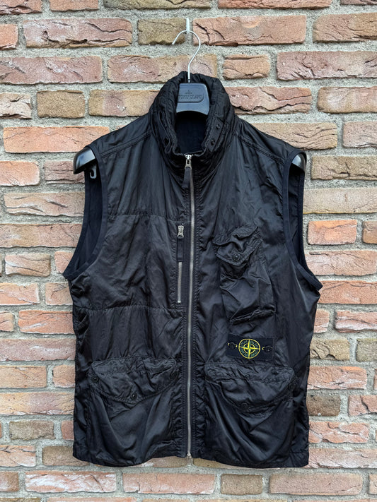 Stone Island Nylon Raso-TC Gilet - M