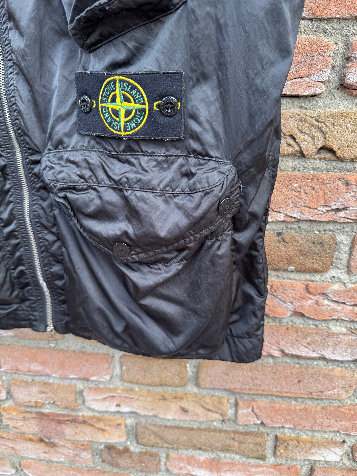 Stone Island Nylon Raso-TC Gilet - M