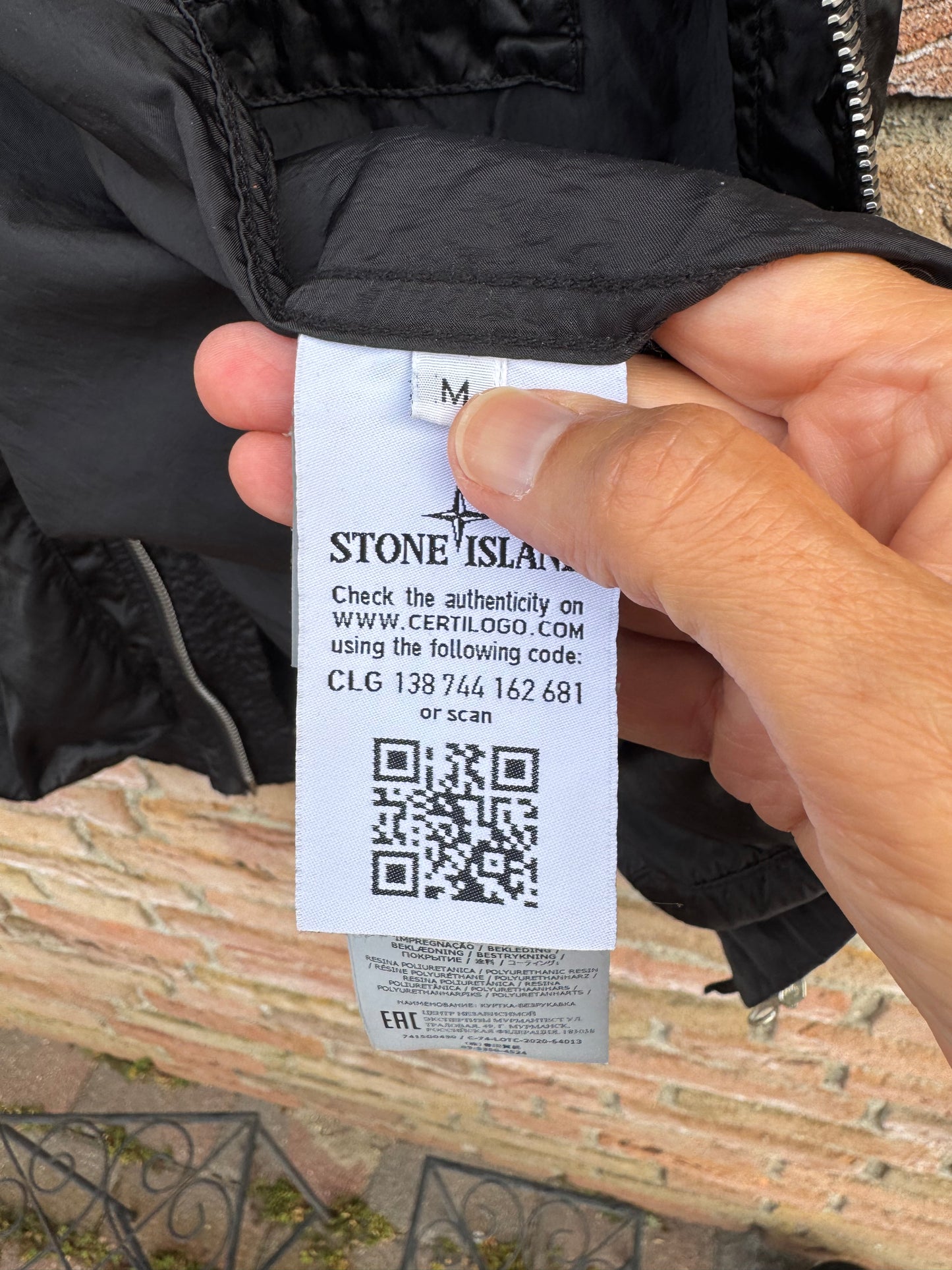 Stone Island Nylon Raso-TC Gilet - M