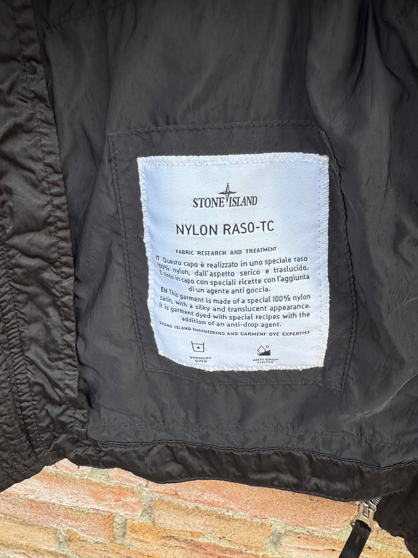 Stone Island Nylon Raso-TC Gilet - M