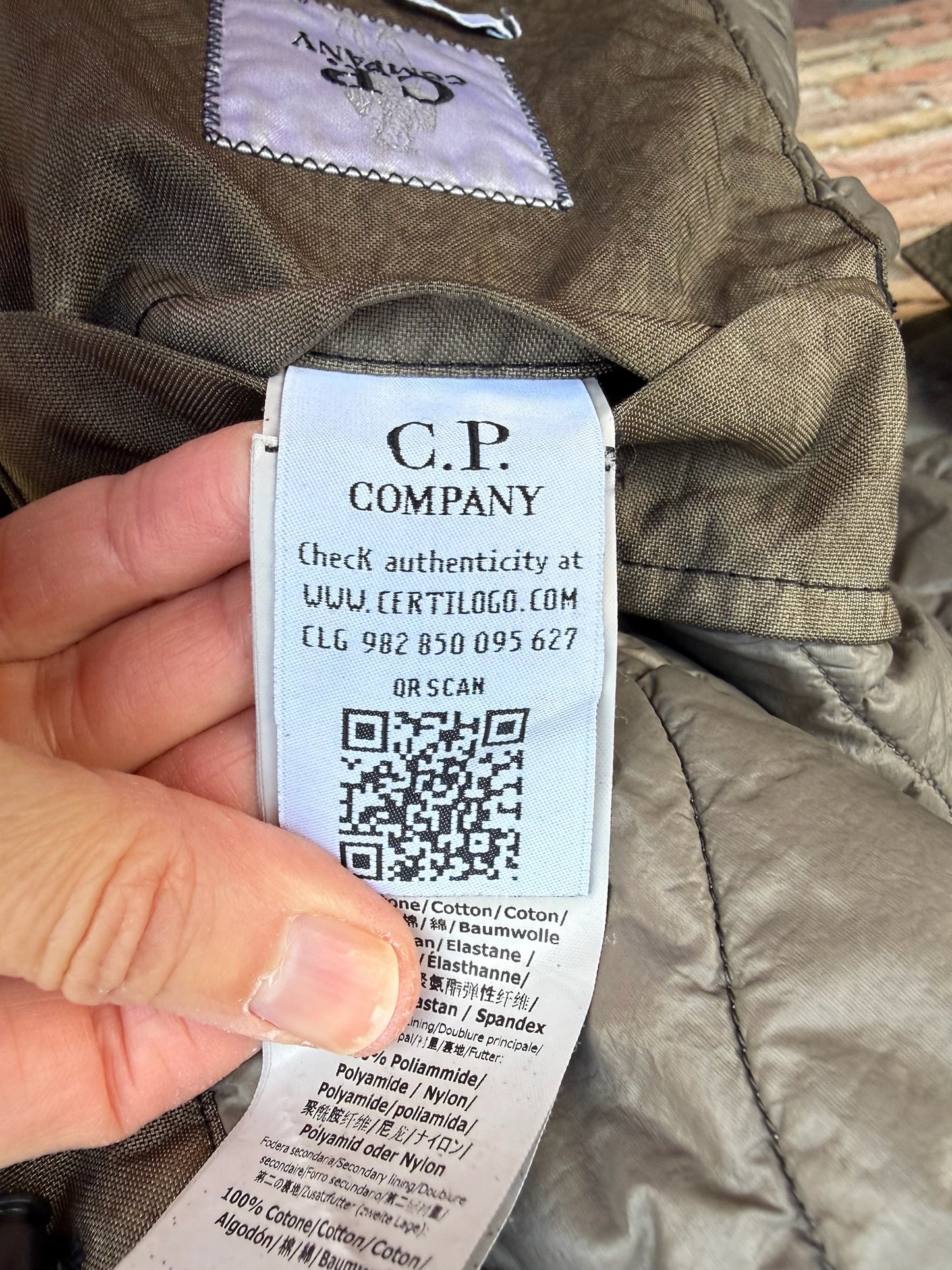C.P. Company Quartz Goggle Jacket - 3XL