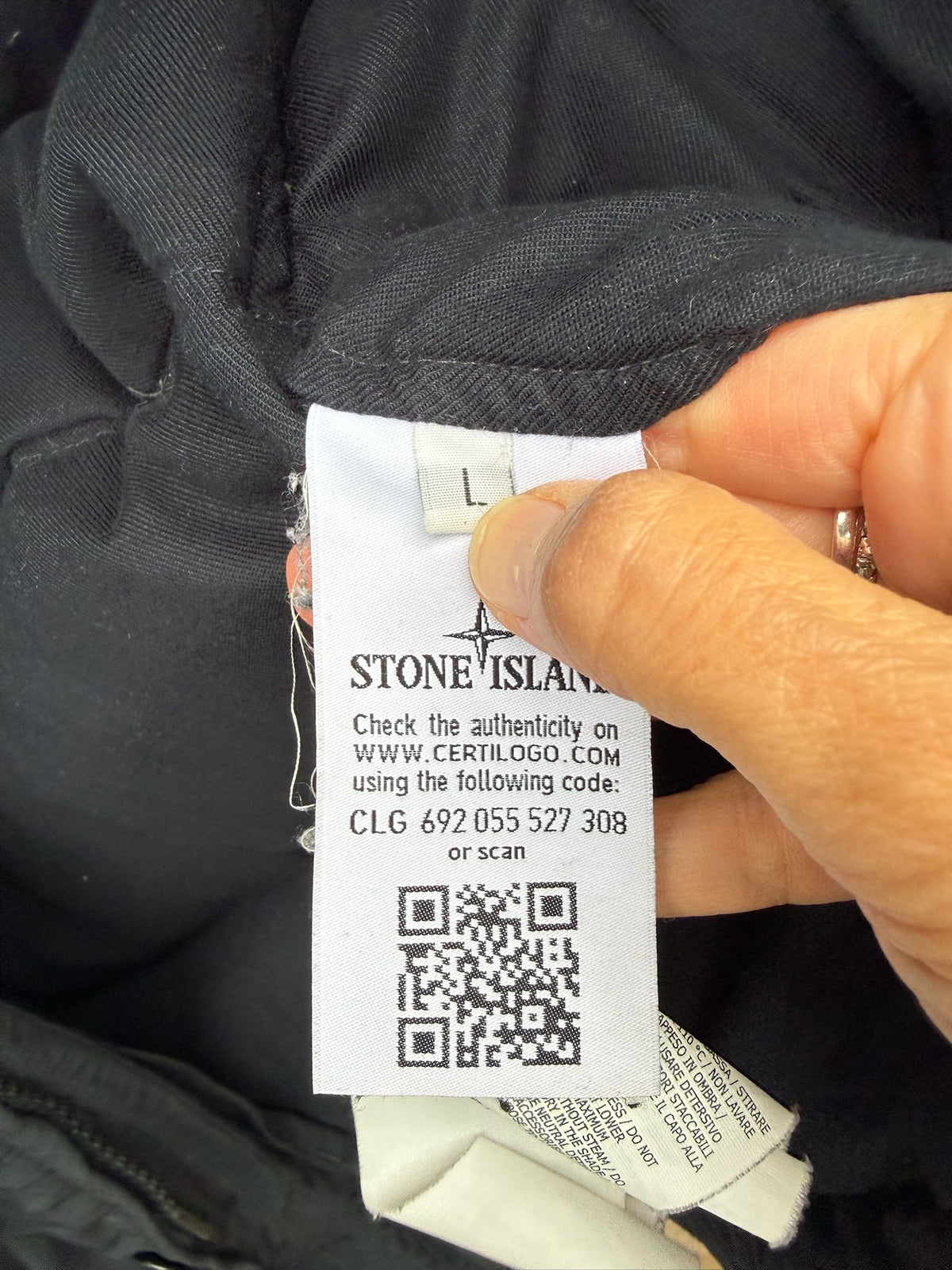 Stone Island Micro Reps Down Jacket - L