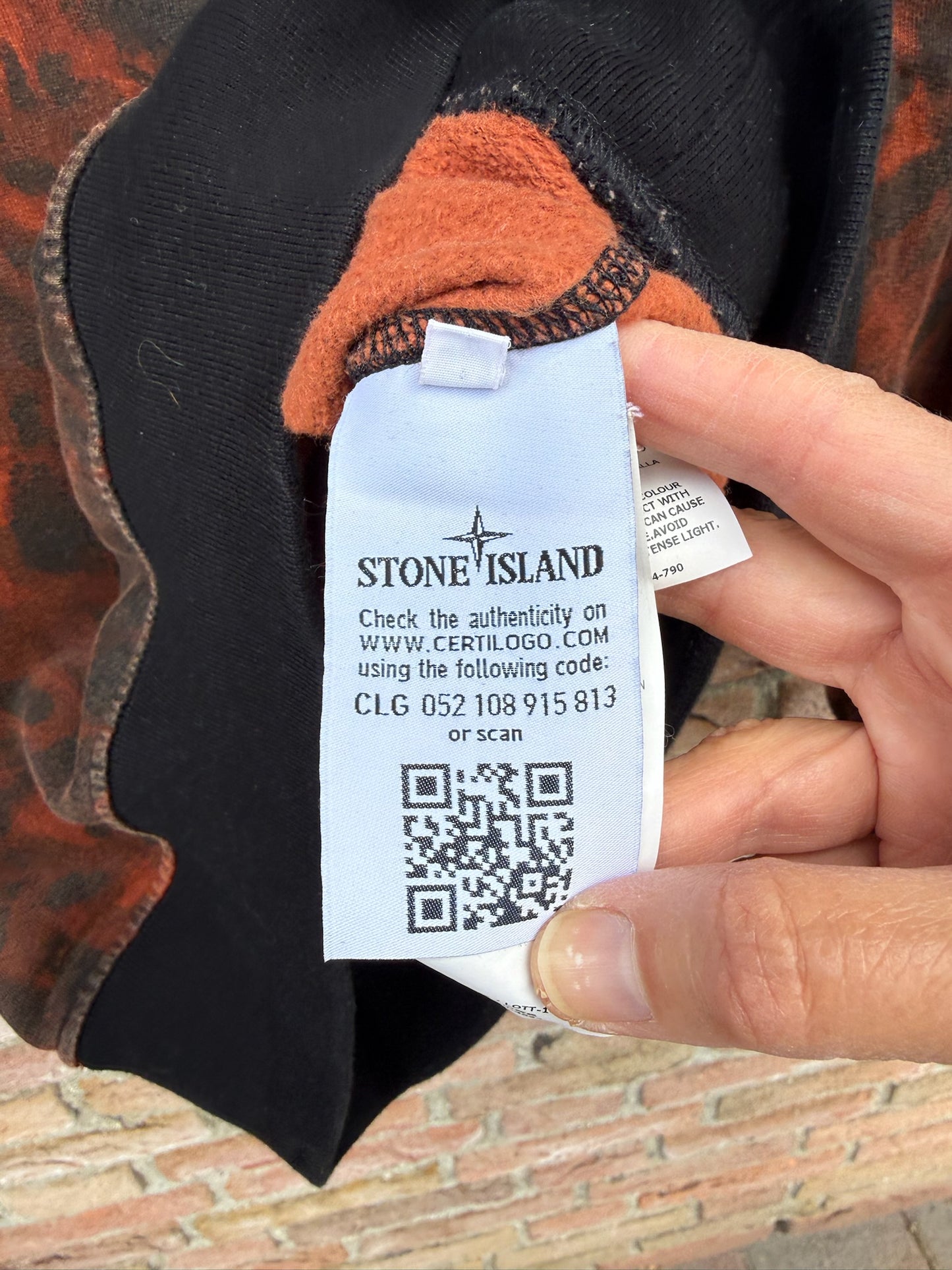 Stone Island Tortoise Shell Camo Sweatshirt - M