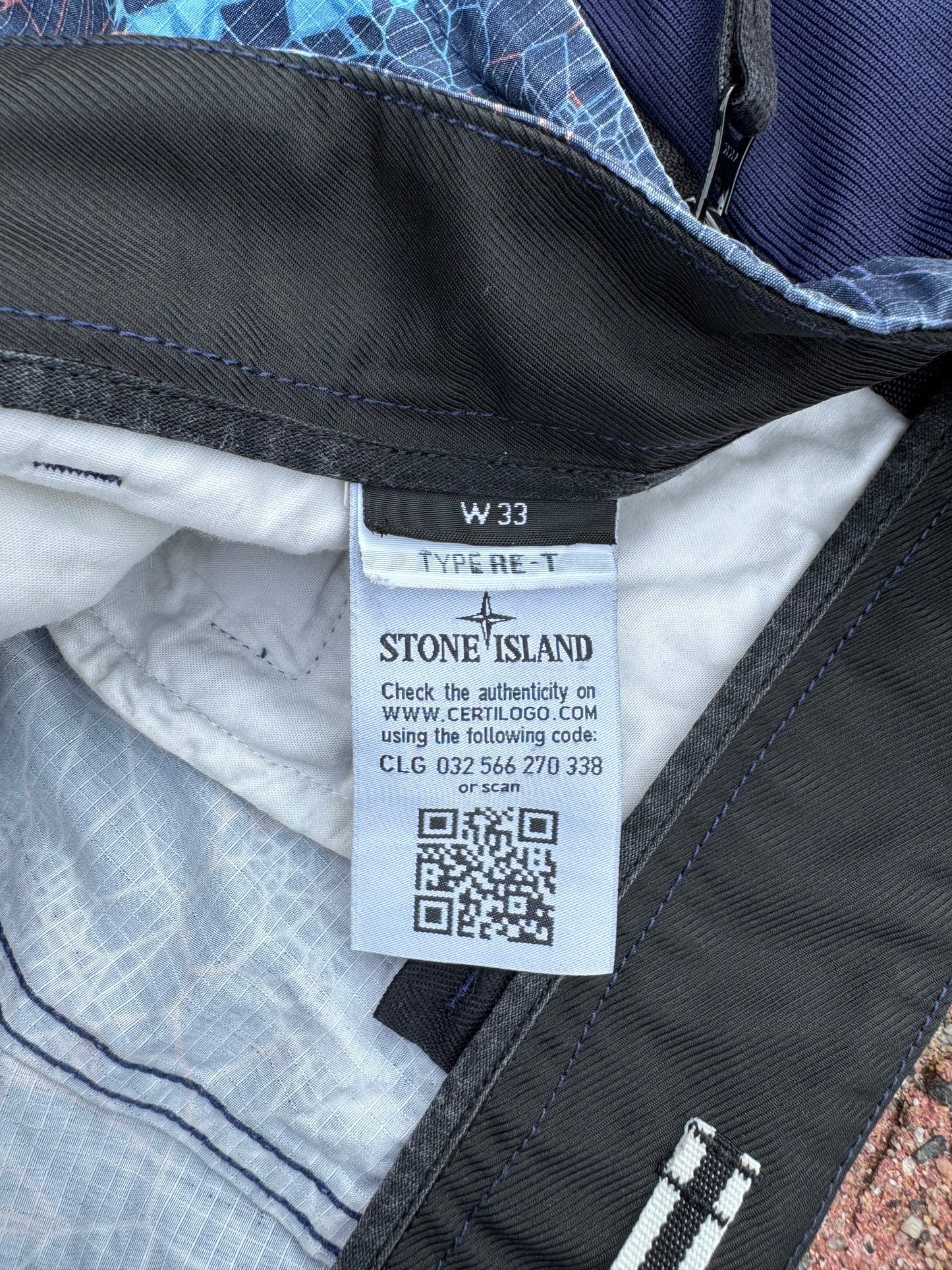Stone Island Thermosensitive Trousers - W33
