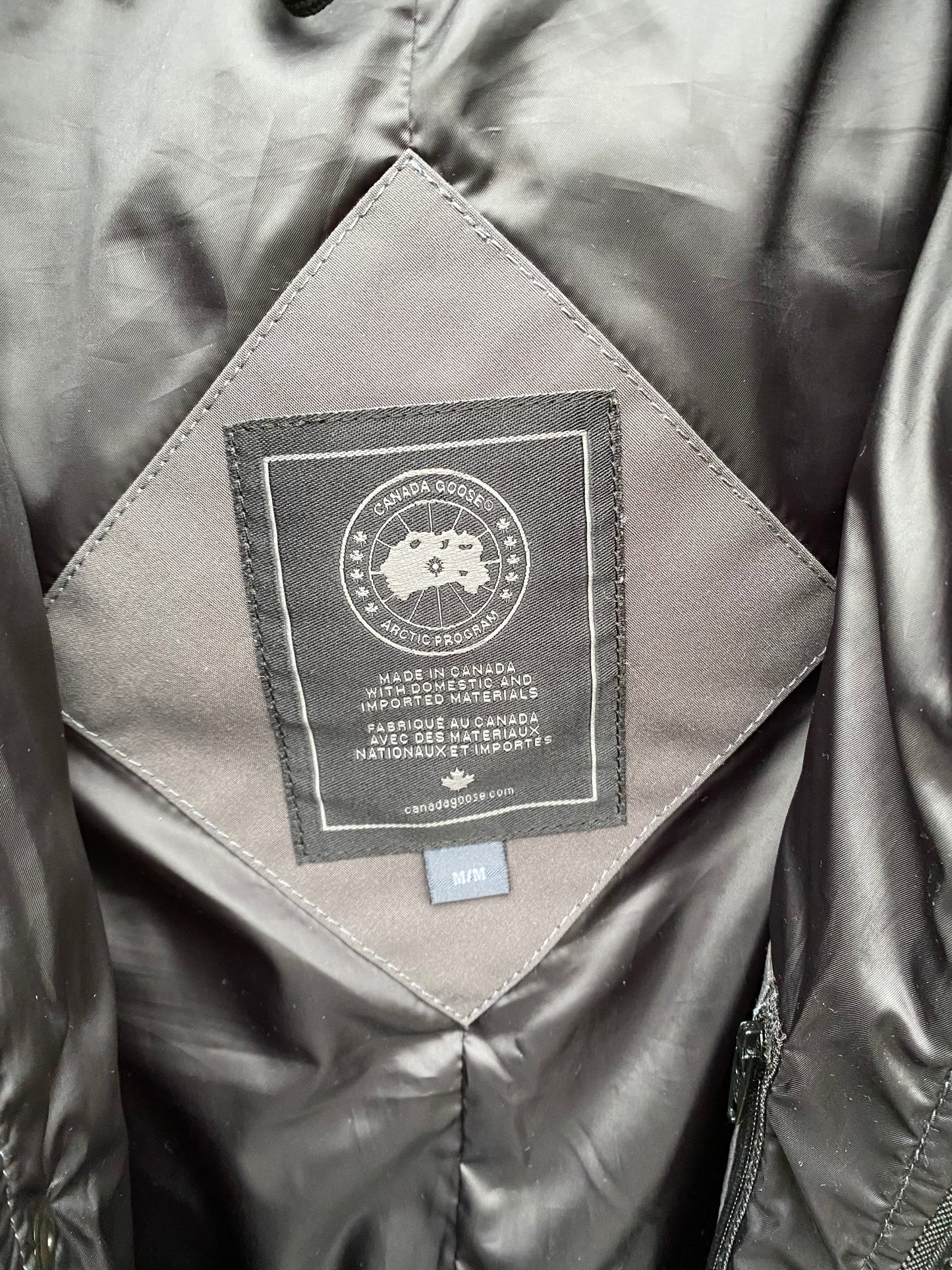 Canada Goose MacMillan Parka Black Label - M