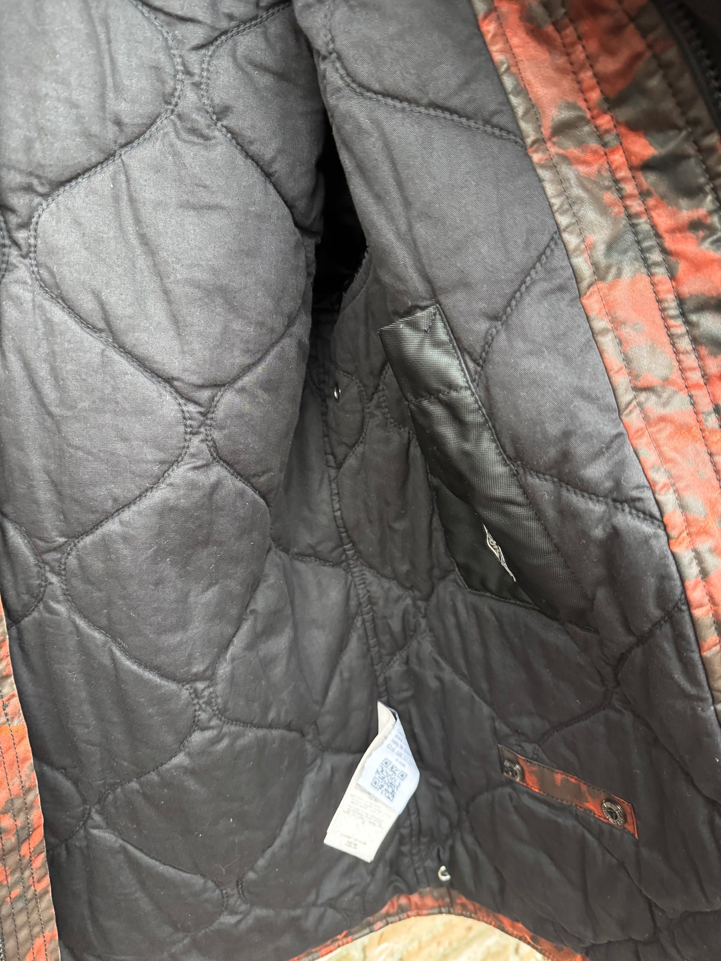 Stone Island Raso Gommato Tortoise Shell OVD Jacke - L