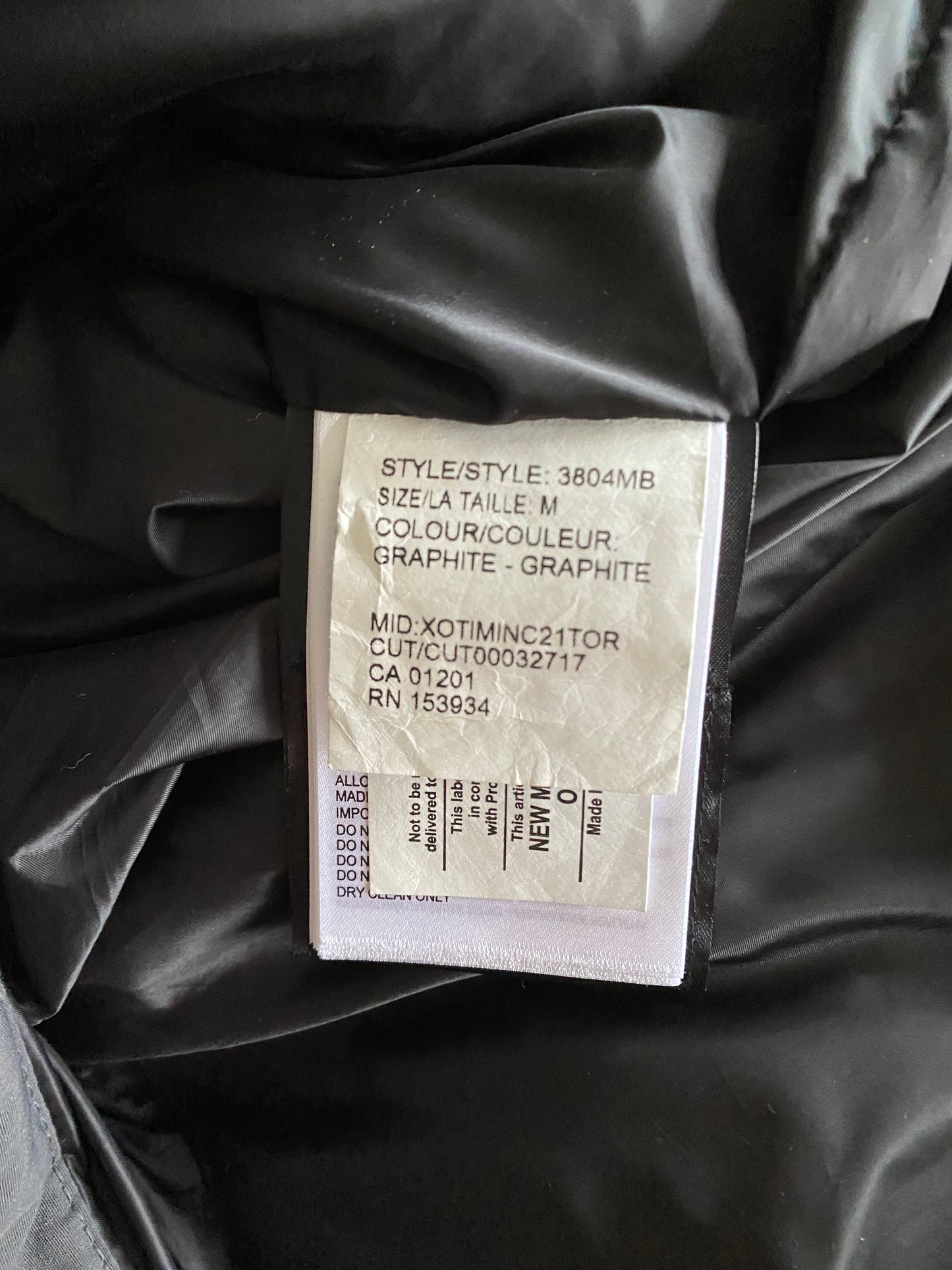 Canada Goose MacMillan Parka Black Label - M