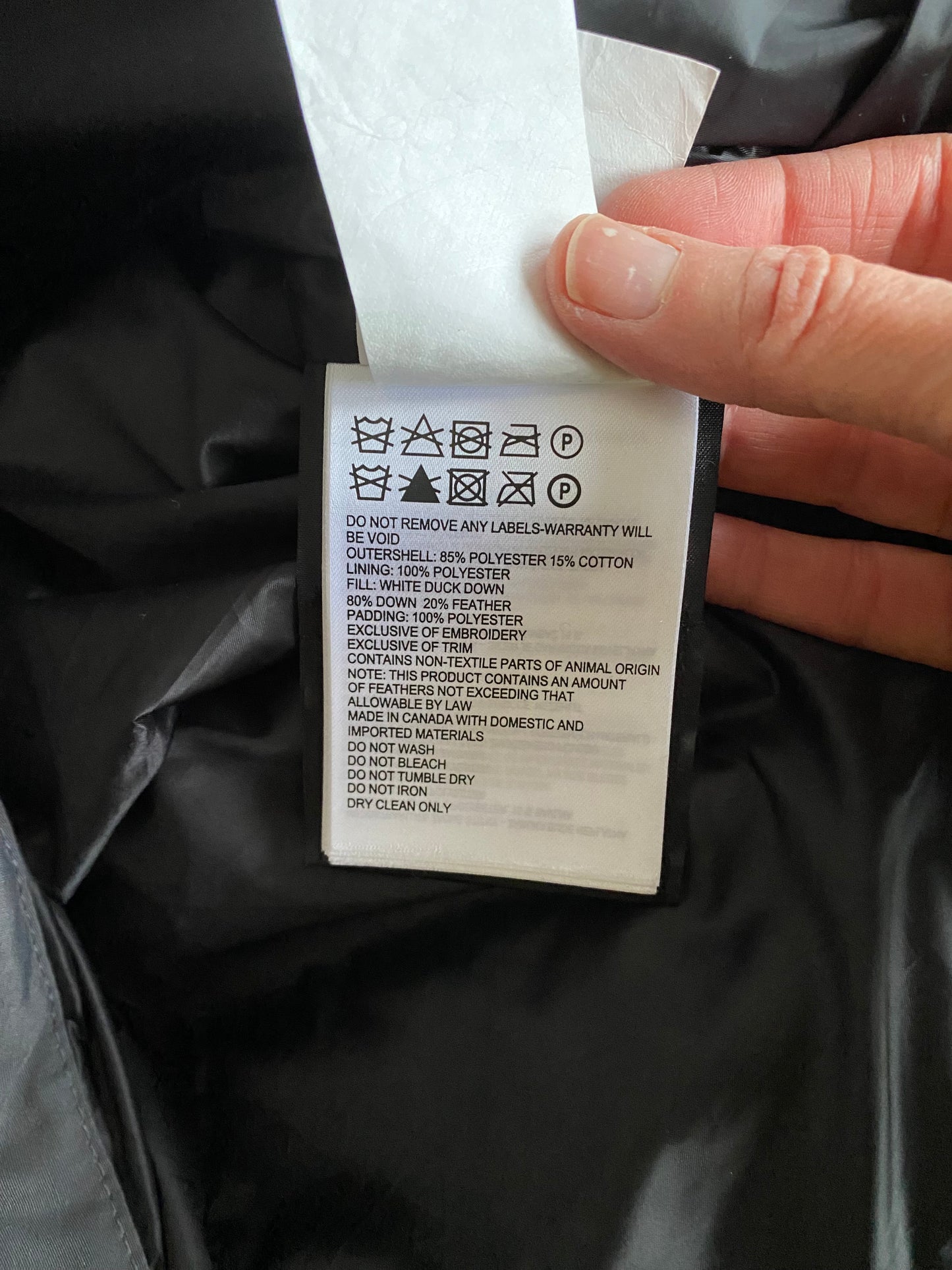 Canada Goose MacMillan Parka Black Label - M
