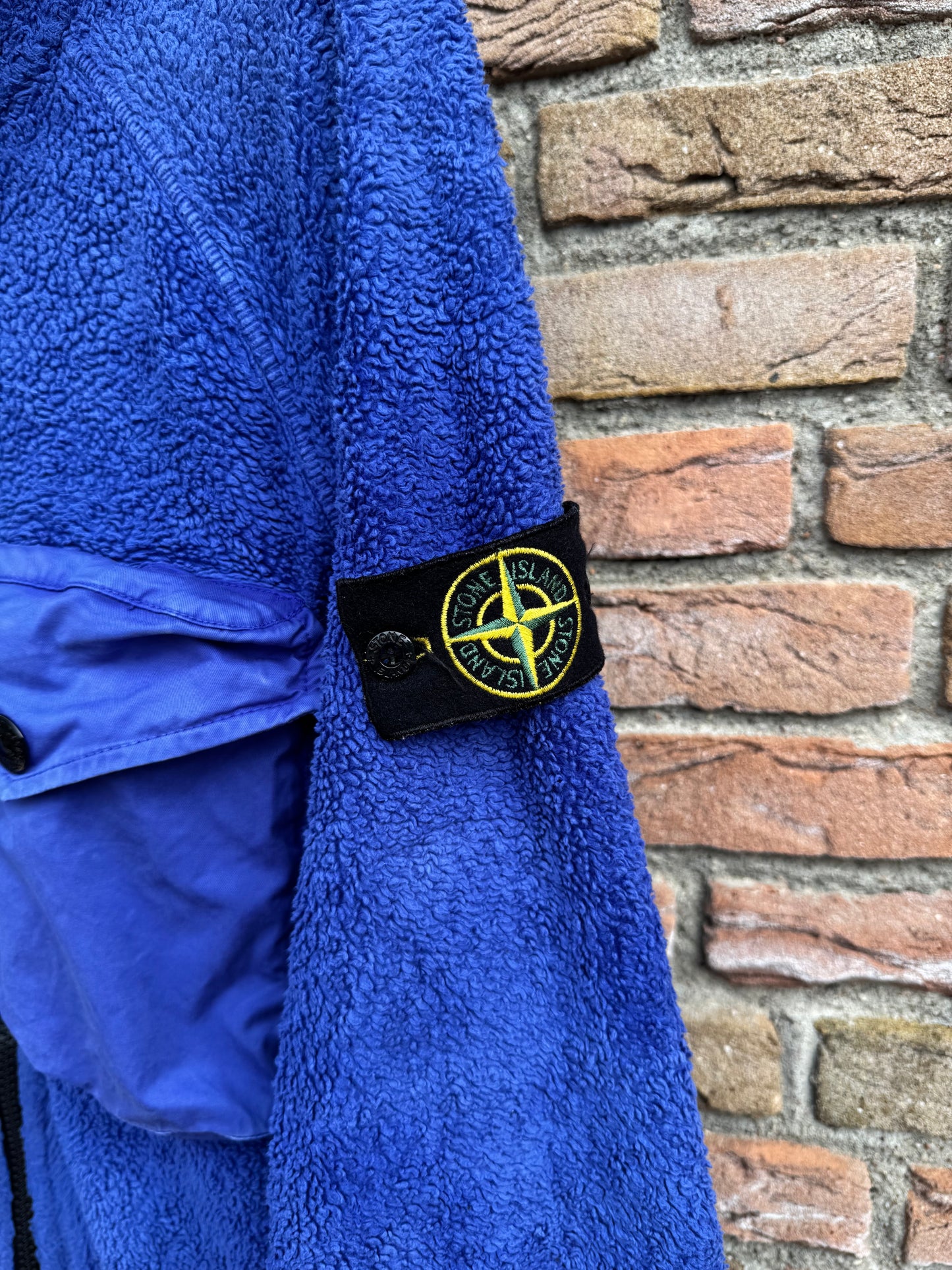 Stone Island Teddy Fleece Jacket - L