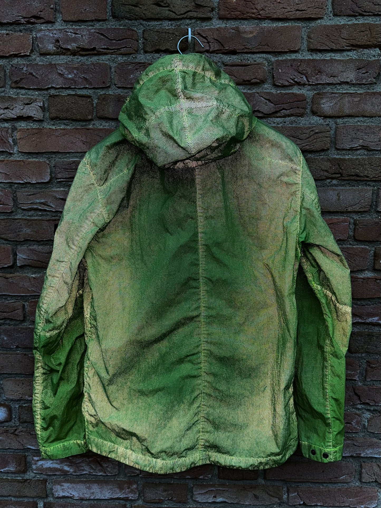 Stone Island Garment Dyed Pixel Reflective Jacket - M