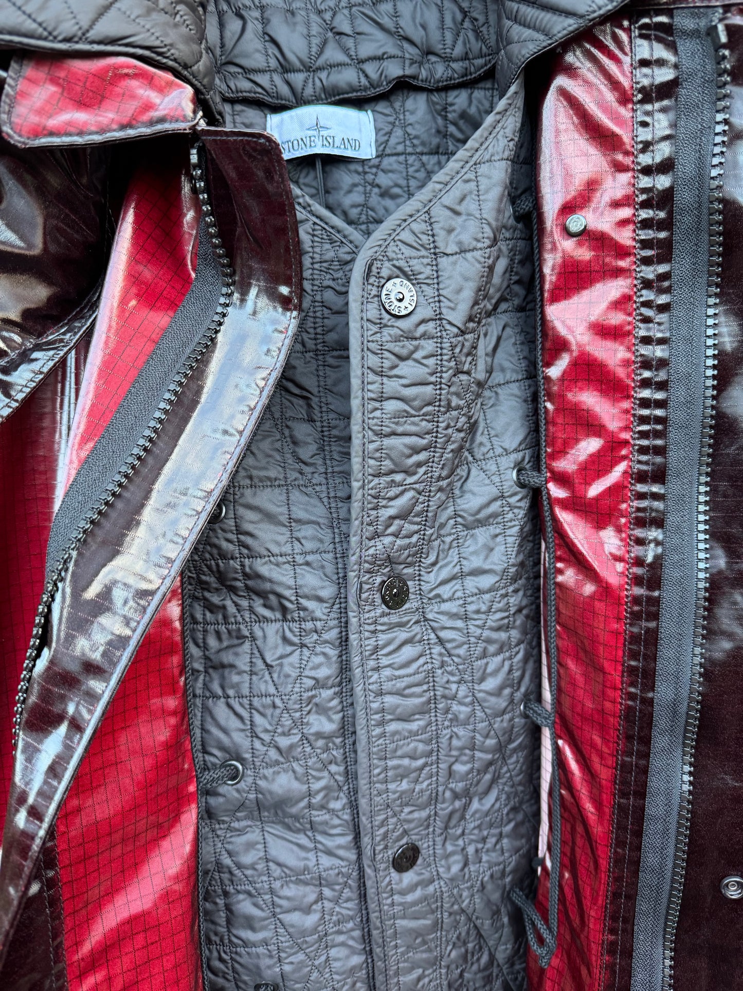 Stone Island Uneven Ripstop Prismatico Jacket - M