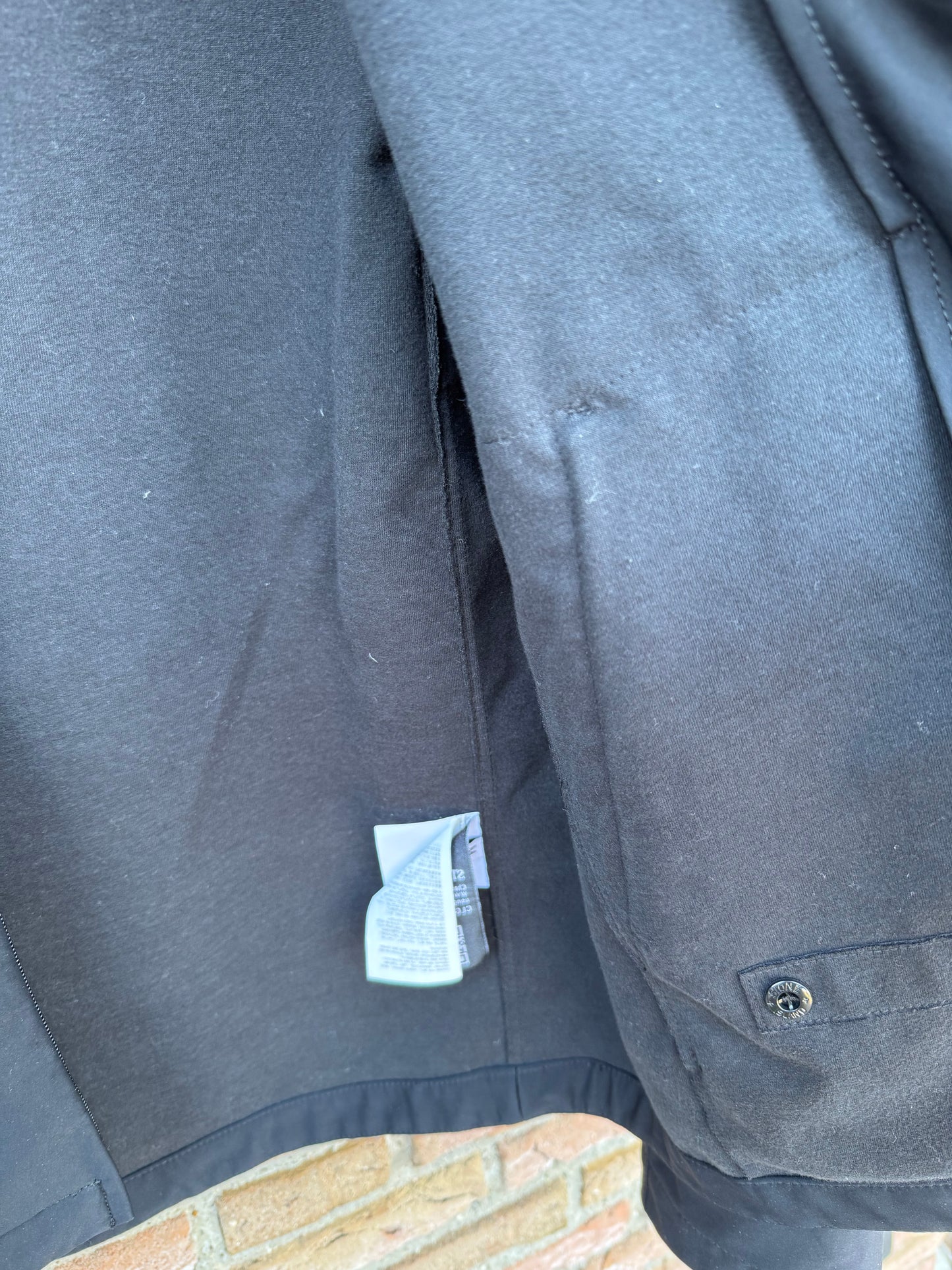 Stone Island Nylon Cotton 3L Ghost Jacket - M