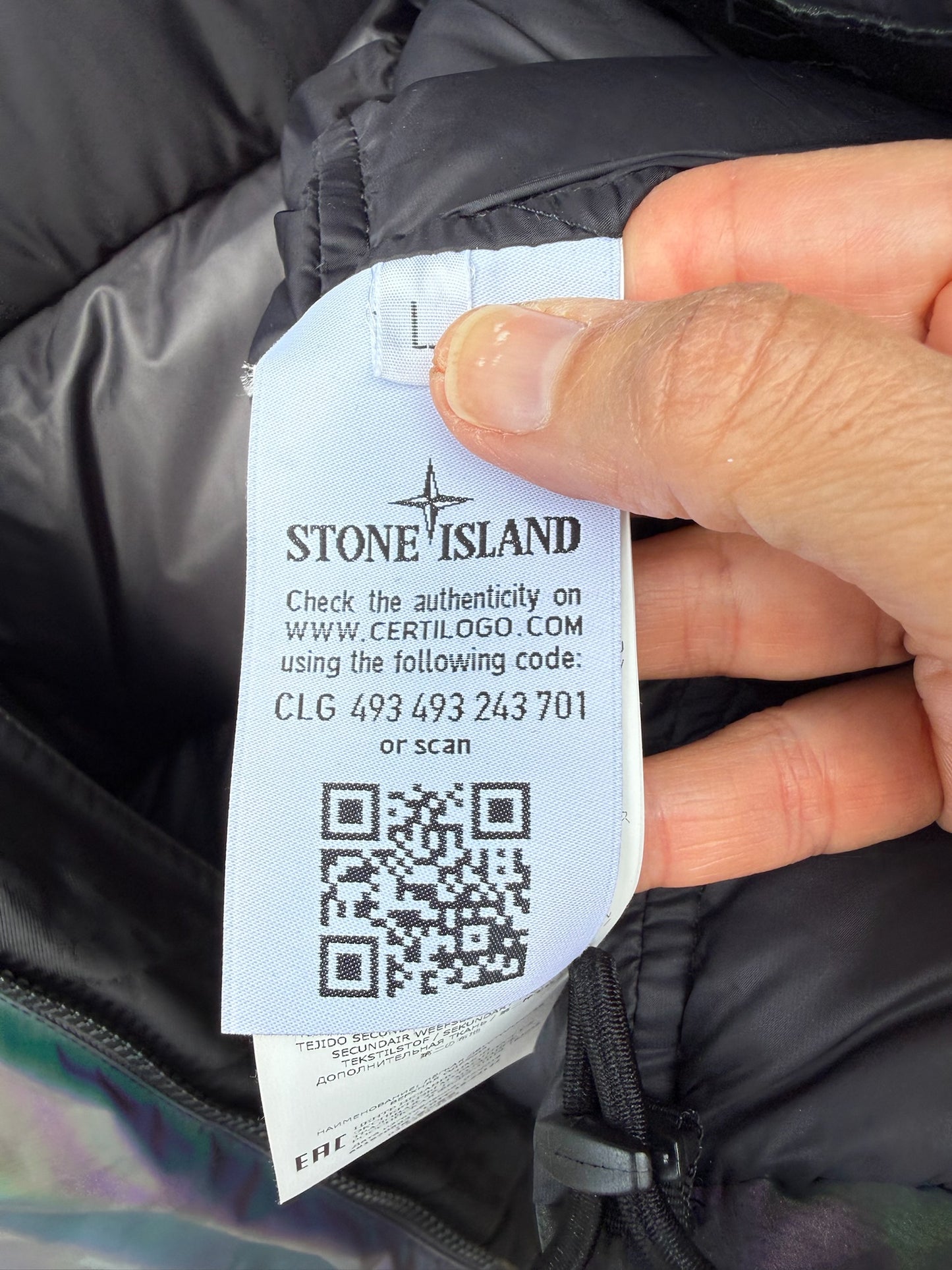 Stone Island Shadow Project Scarabeo Down Jacket - L