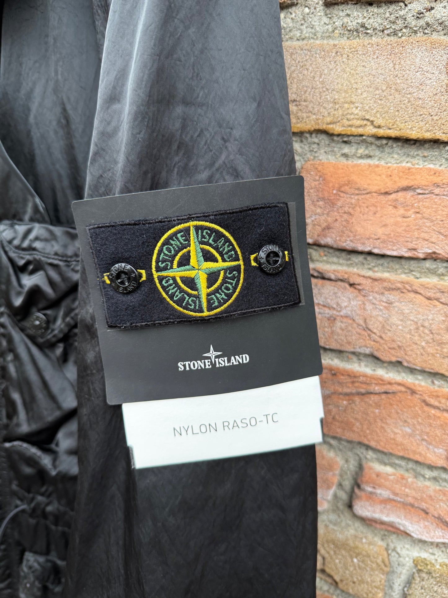 Stone Island Nylon Raso-TC Jacke - M