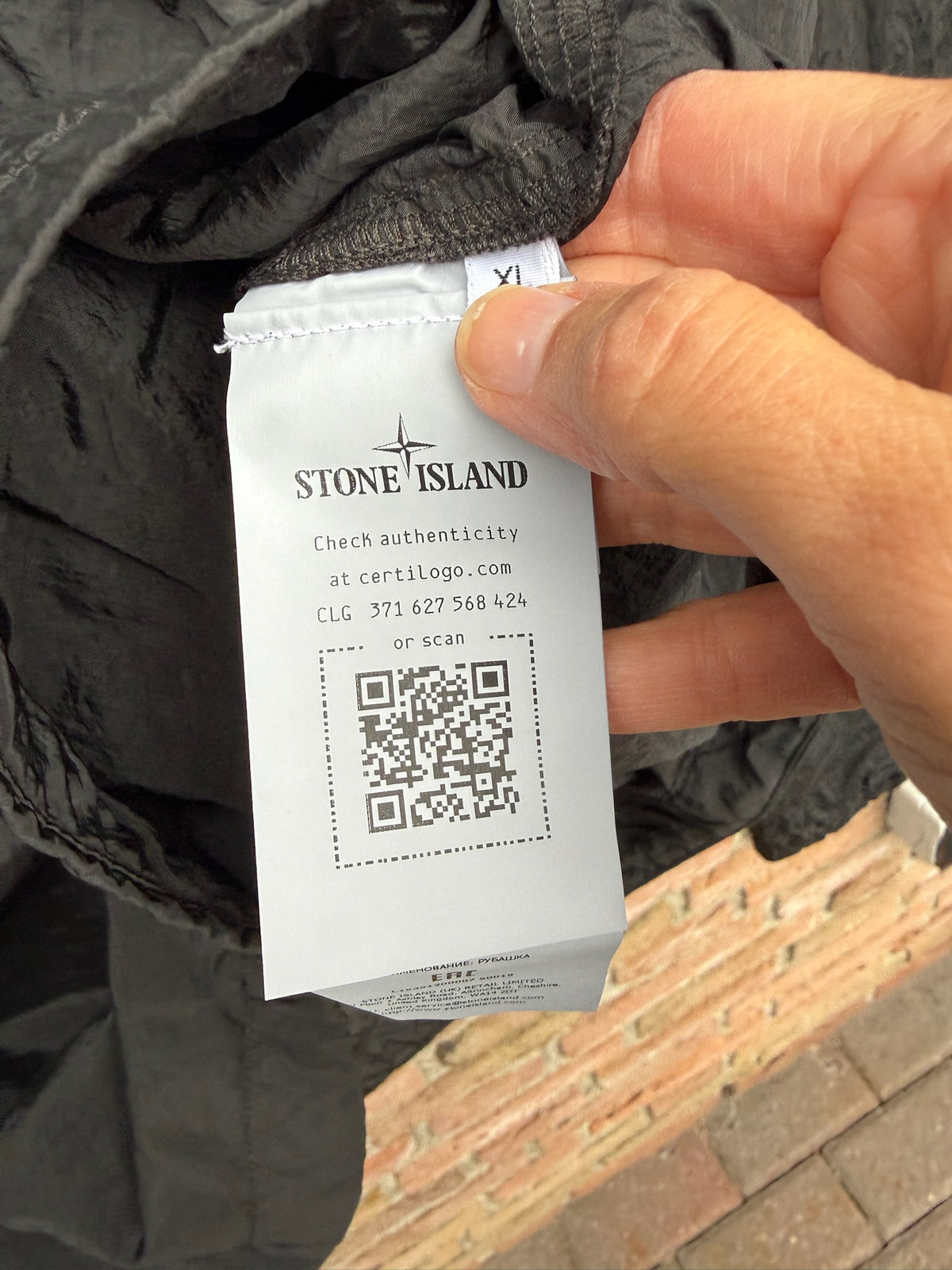 Stone Island Nylon Metal Zip Smock - XL