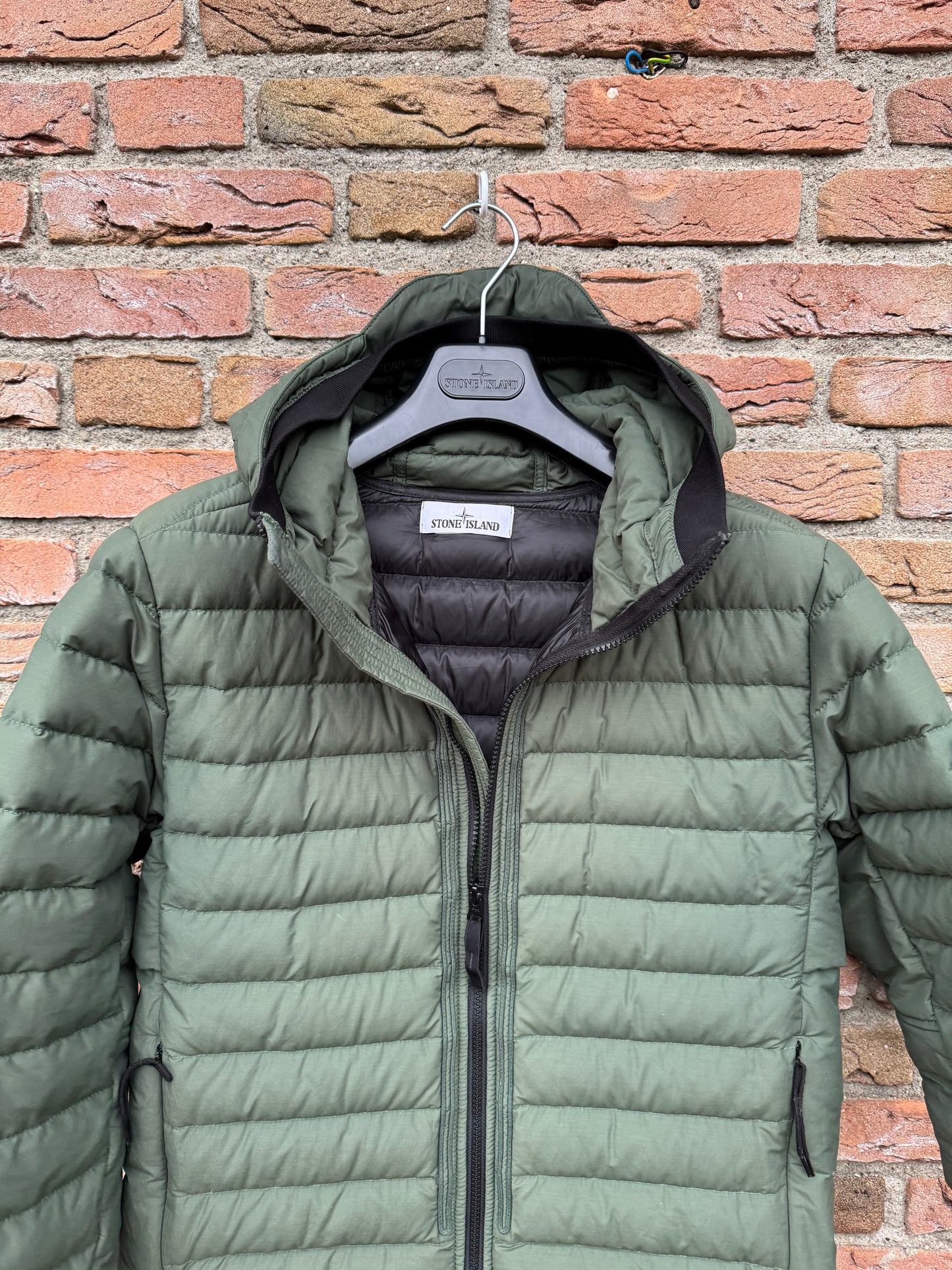 Stone Island O-Cotton / R-Nylon Tela Daunenjacke - M