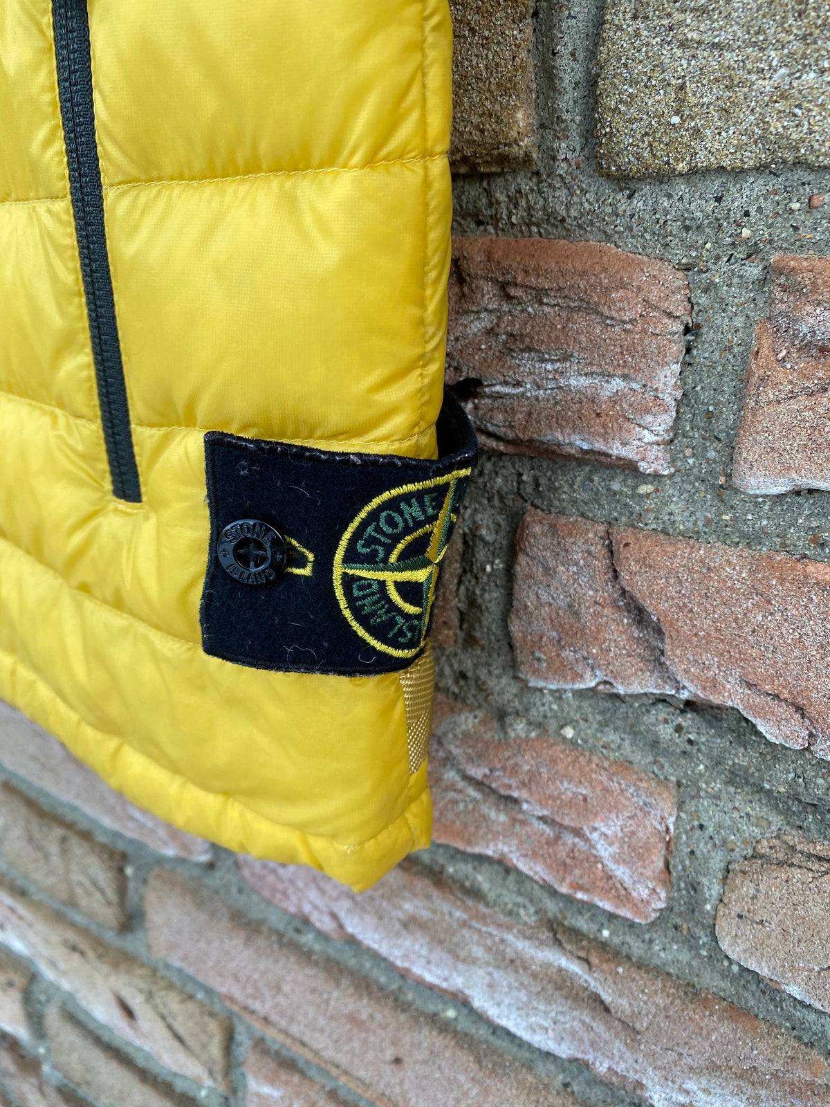 Stone Island Micro Rip Stop 7 Den / Down Gilet - L