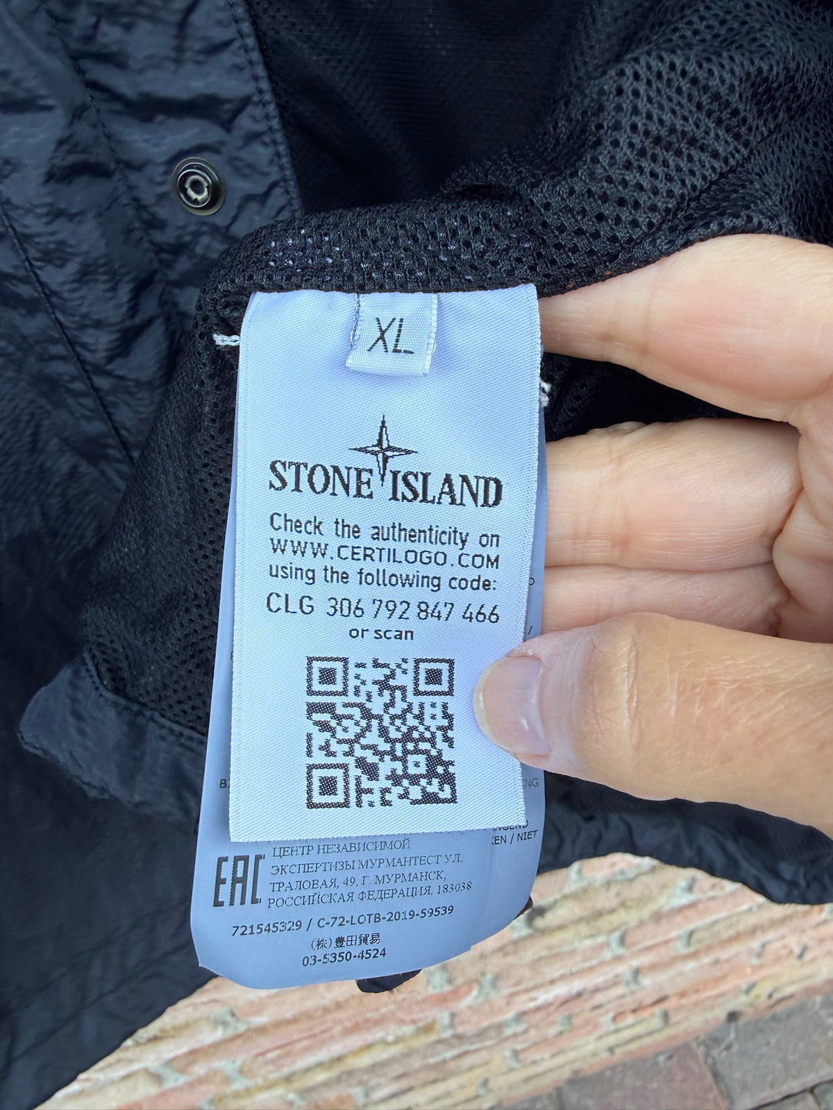 Stone Island SI PA/PL Seersucker-TC Jacket - XL
