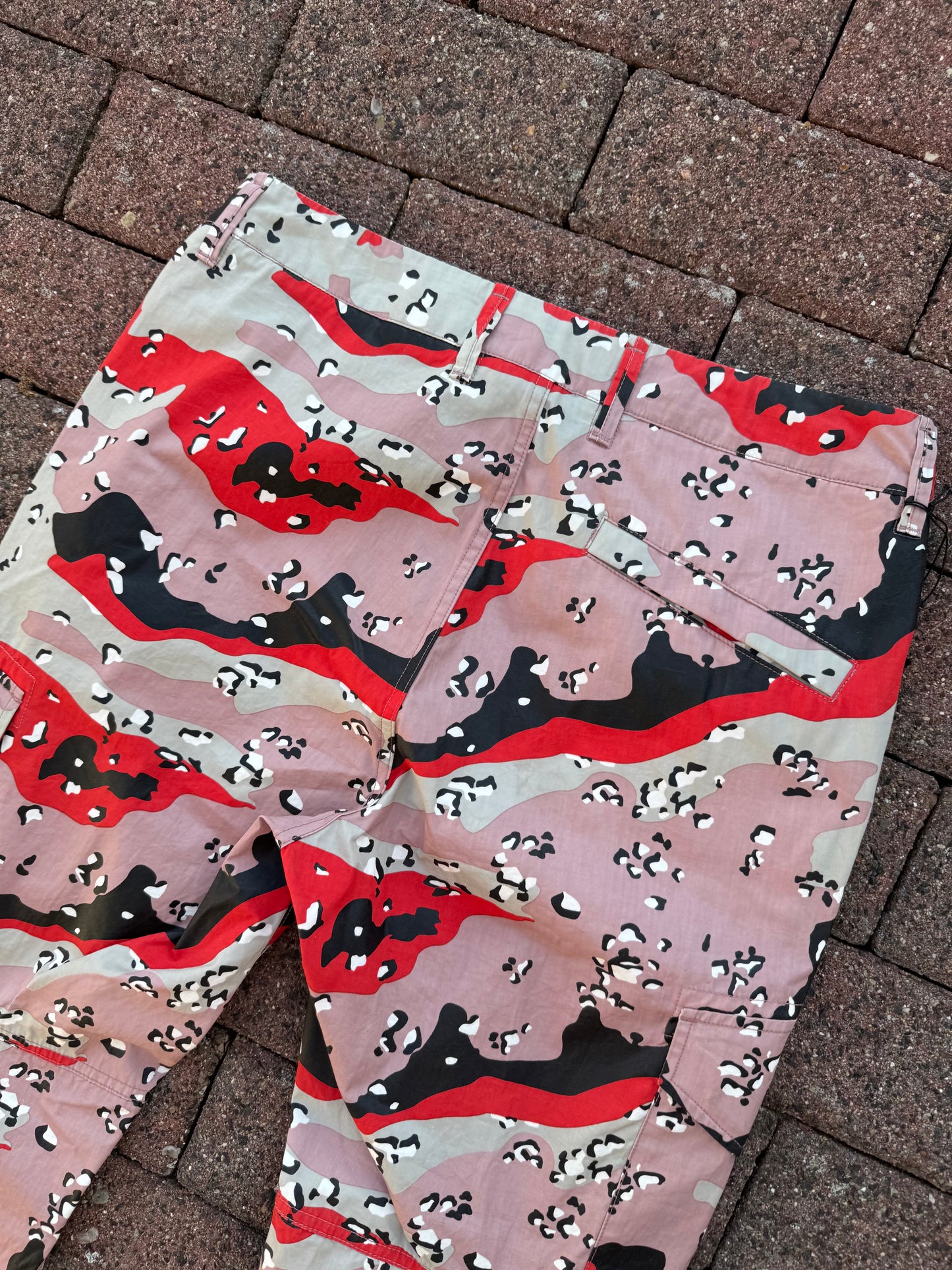 Stone Island Desert Camo Cargos - W30