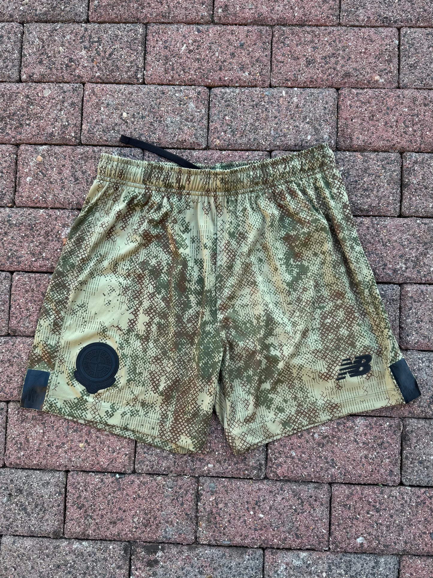 Stone Island x New Balance Camo Shorts - M
