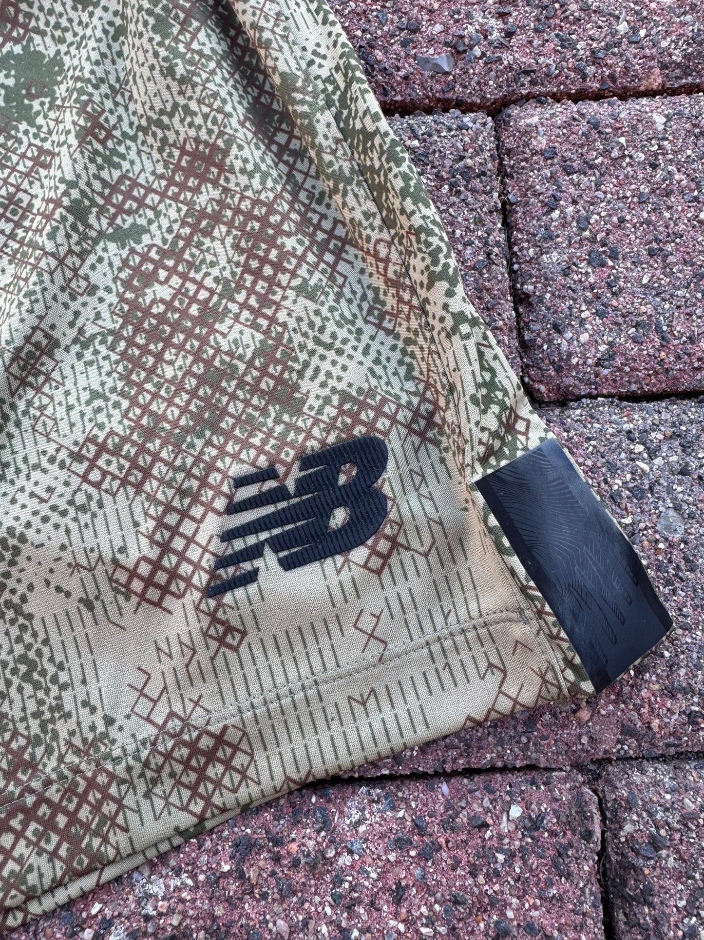Stone Island x New Balance Camo Shorts - M