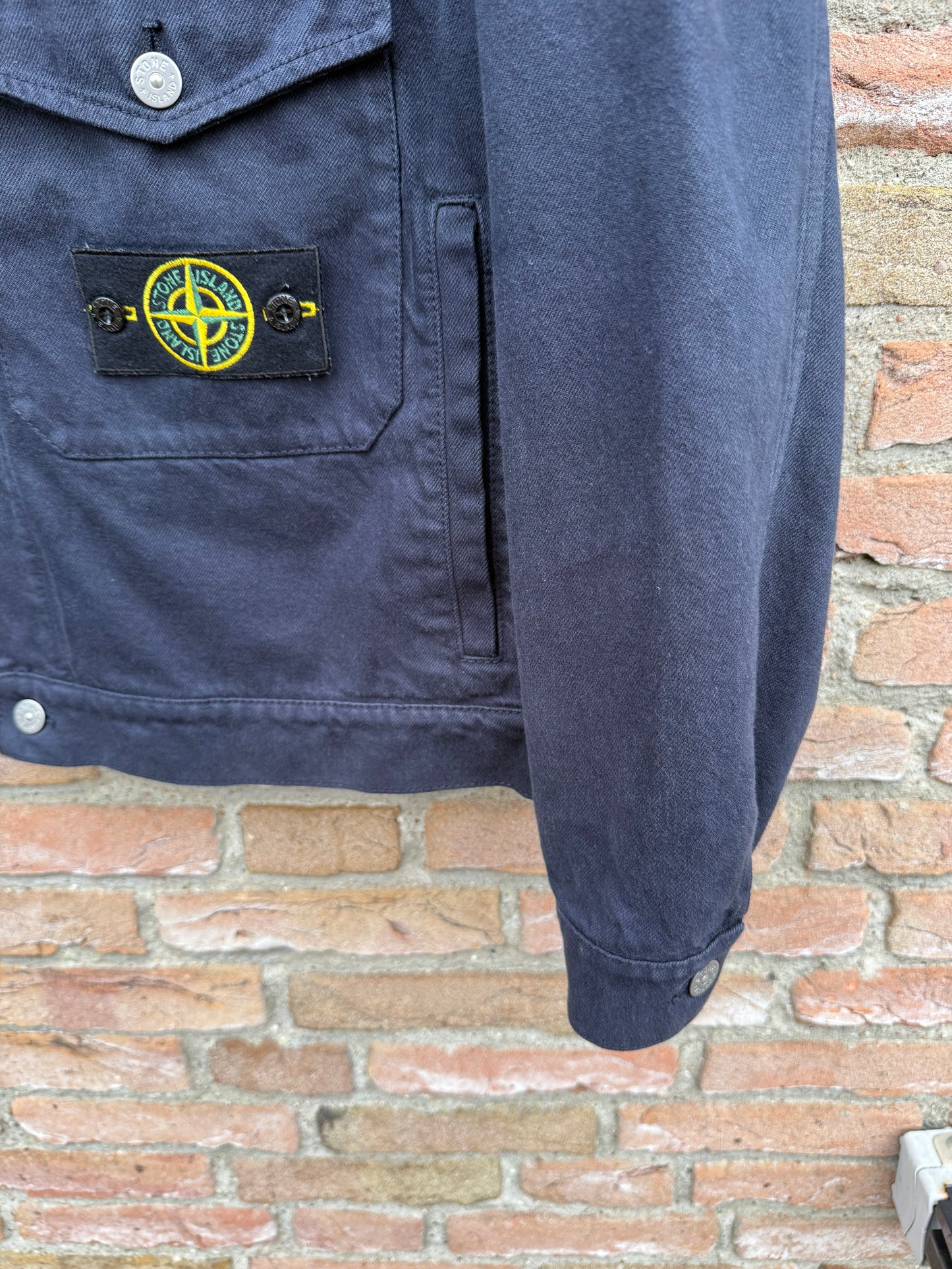 Stone Island x Supreme Bull Denim-TC Jacket - L