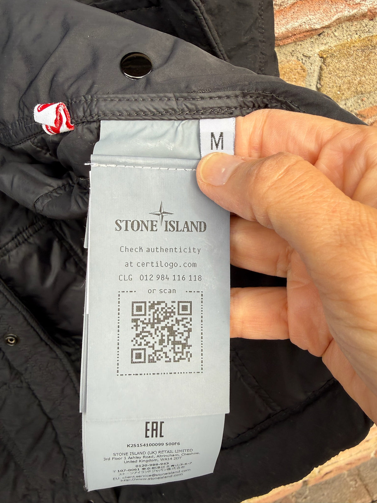 Stone Island Nylon Smerigliato Ghost Jacket - M