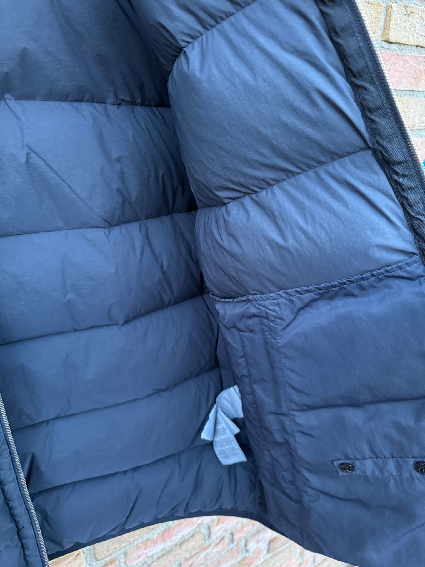 Stone Island Seamless Tunnel Nylon Daunenjacke - XL