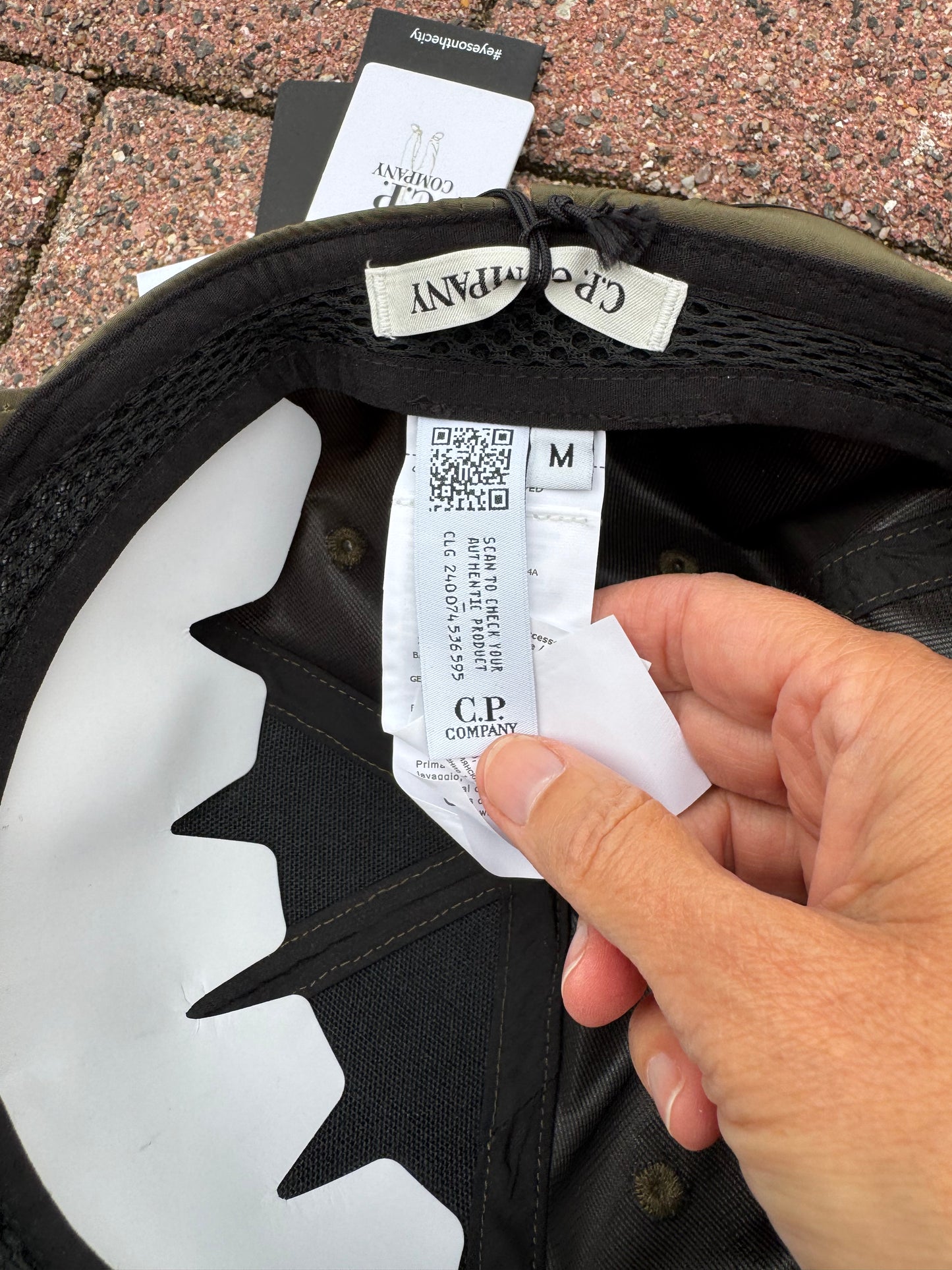 C.P. Company Chrome-R Cap - M