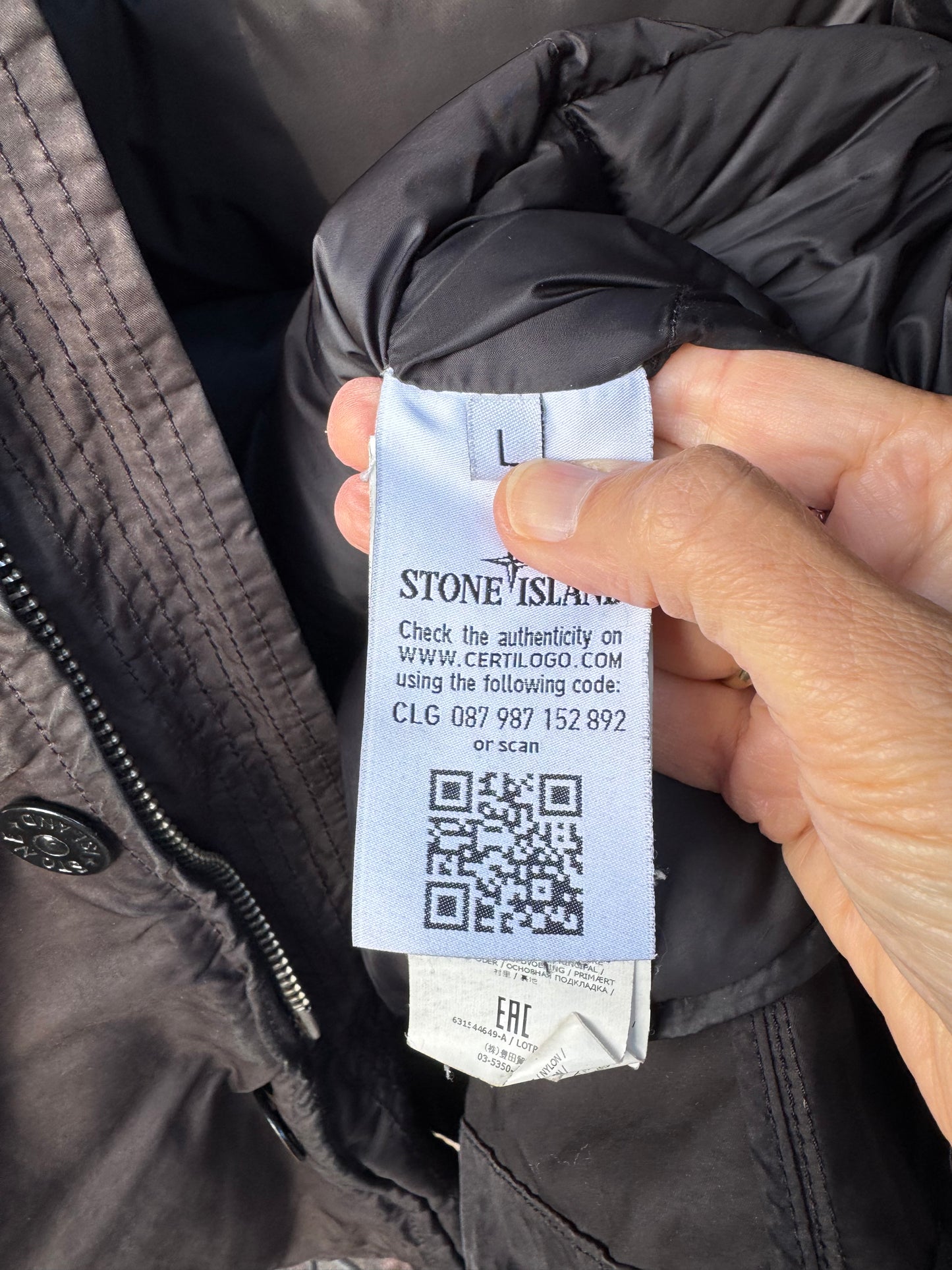 Stone Island David-TC Down Parka - L