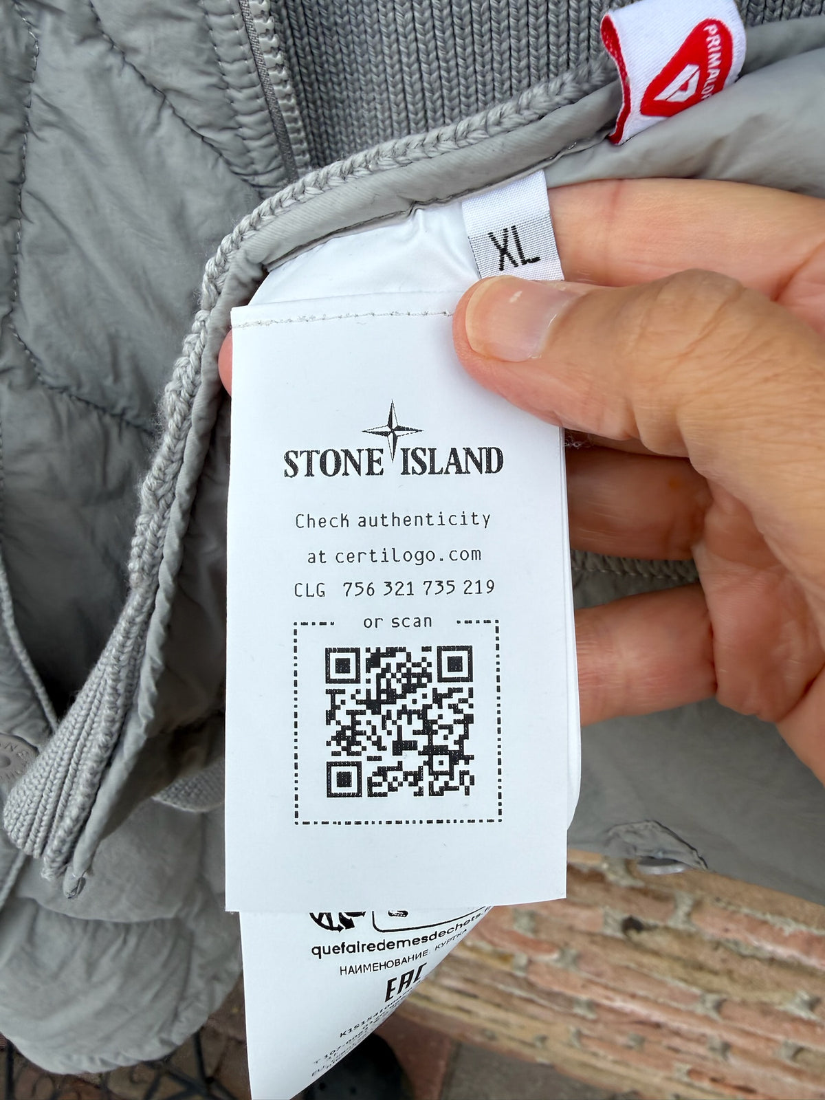 Stone Island Nylon Smerigliato and Knit Ghost Jacket - XL
