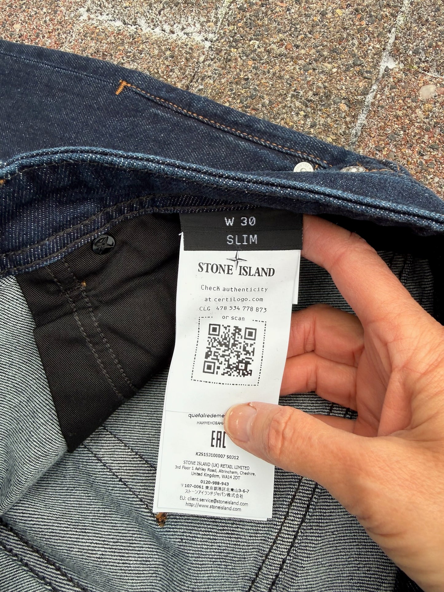 Stone Island Stretch Denim-Rinsed Jeans - W30