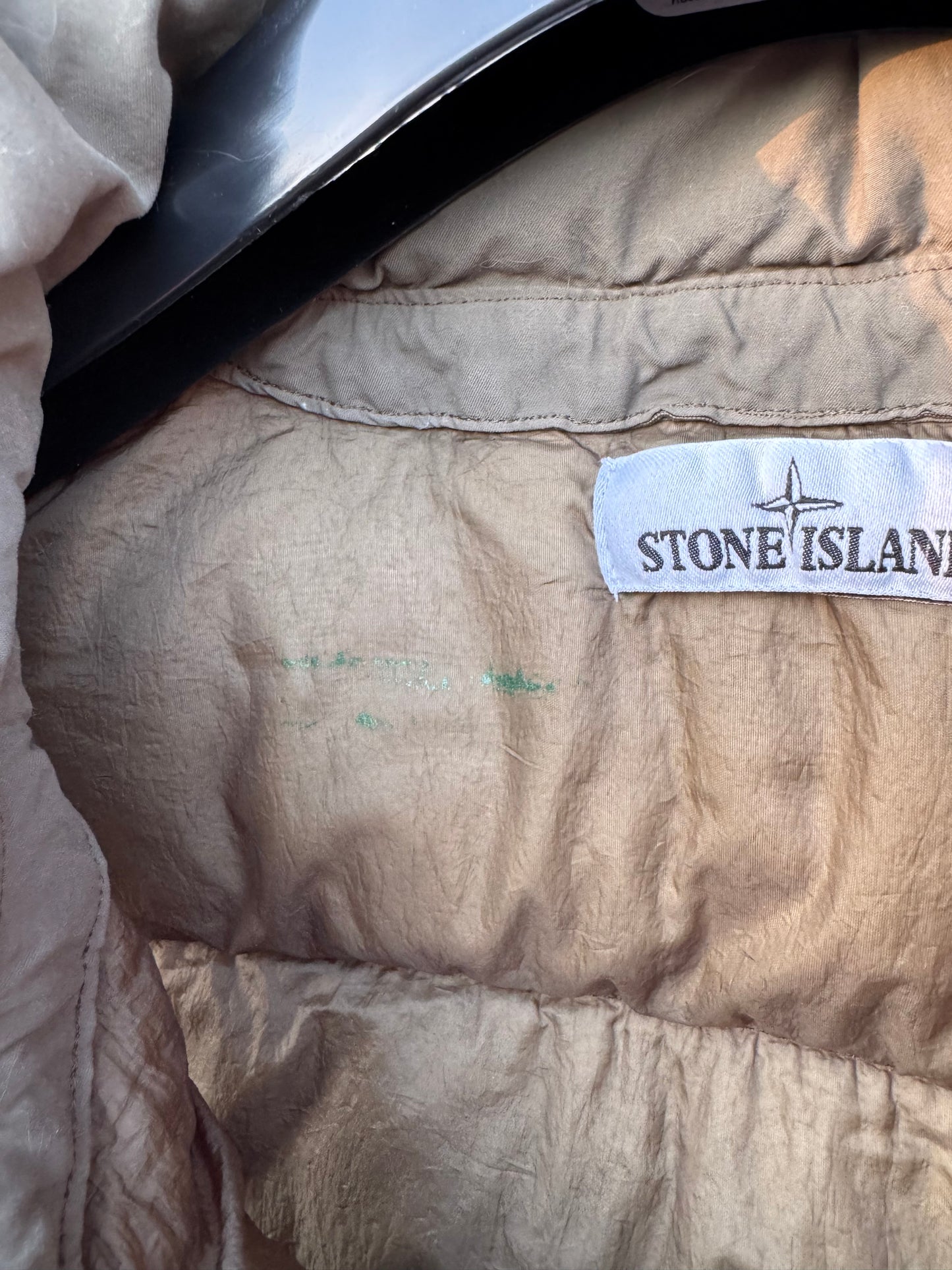 Stone Island Crinkle Reps Down Gilet - XXL