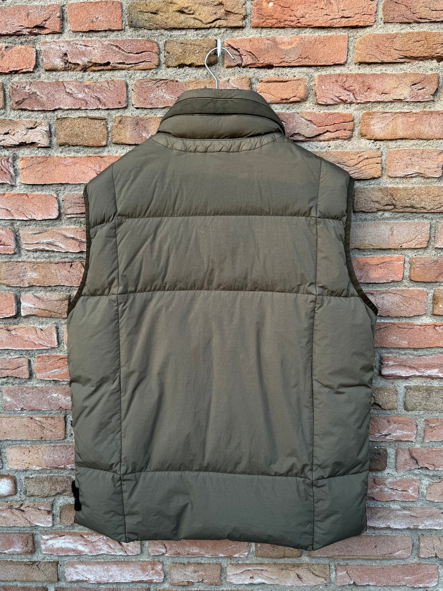 Stone Island Crinkle Reps Down Gilet - XXL