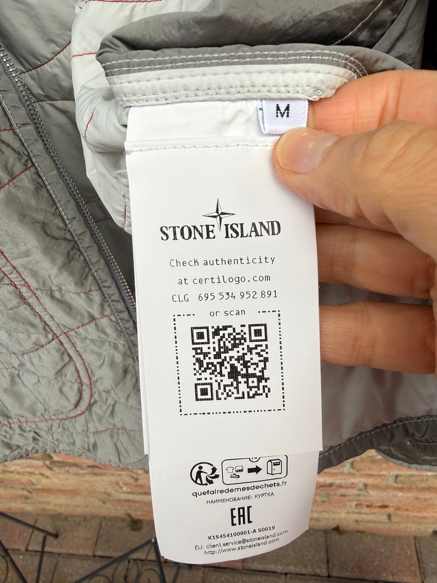 Stone Island Nylon Metal Year of the Snake Jacket - M