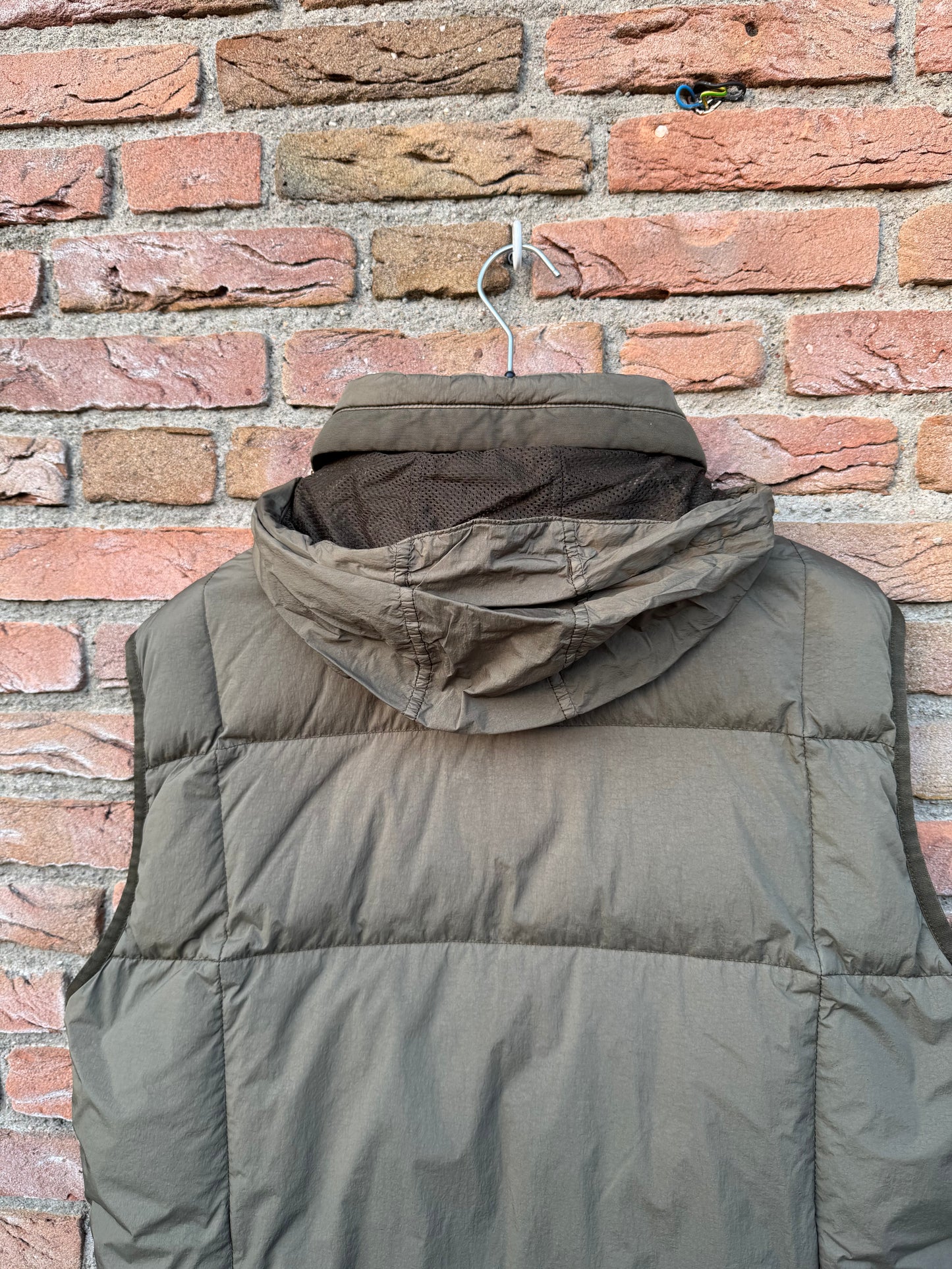 Stone Island Crinkle Reps Down Gilet - XXL