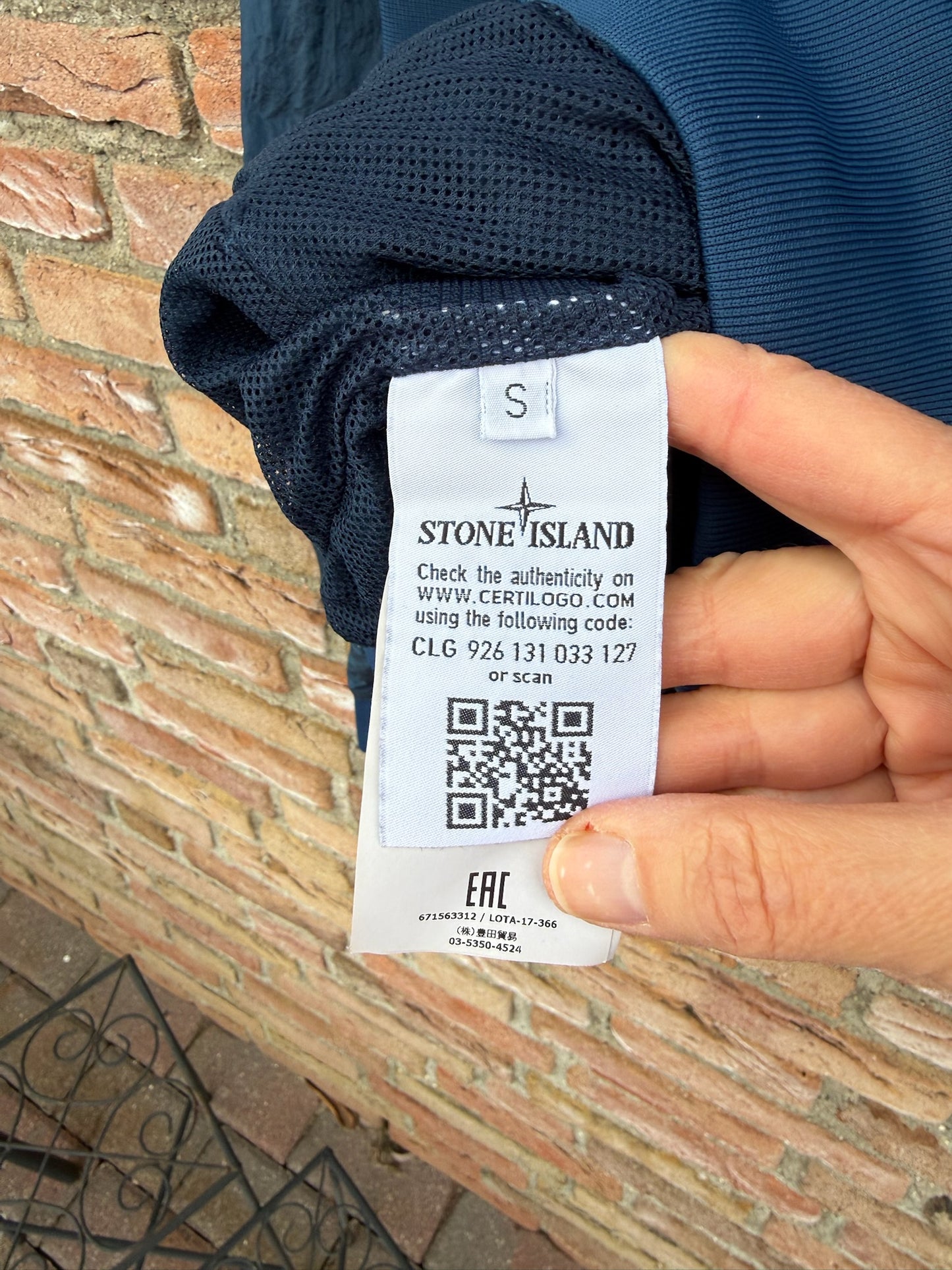 Stone Island Nylon Metal Pullover - S