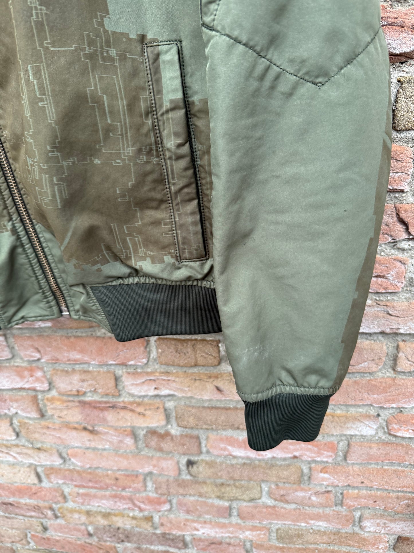 Stone Island Shadow Project David-TC Laser Print Bomber Jacket