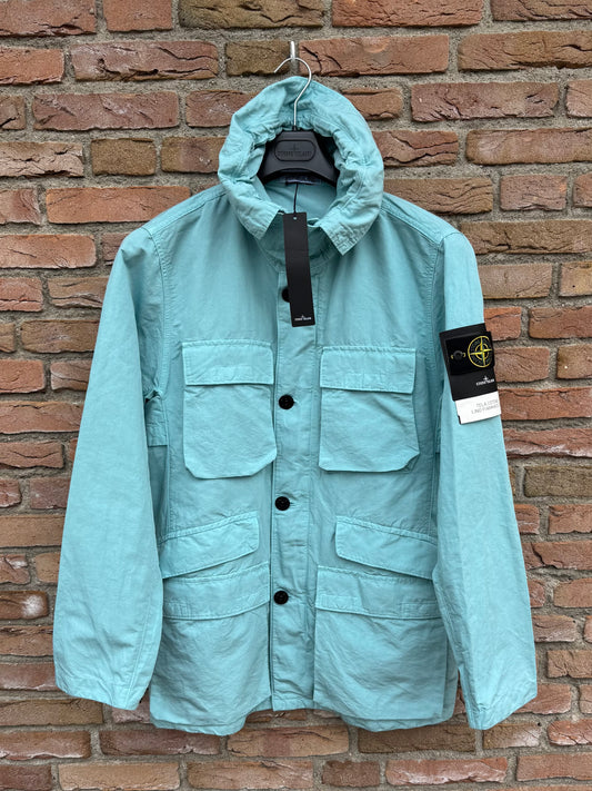Stone Island Tela Cotone Lino Fiammato-TC Jacket - L