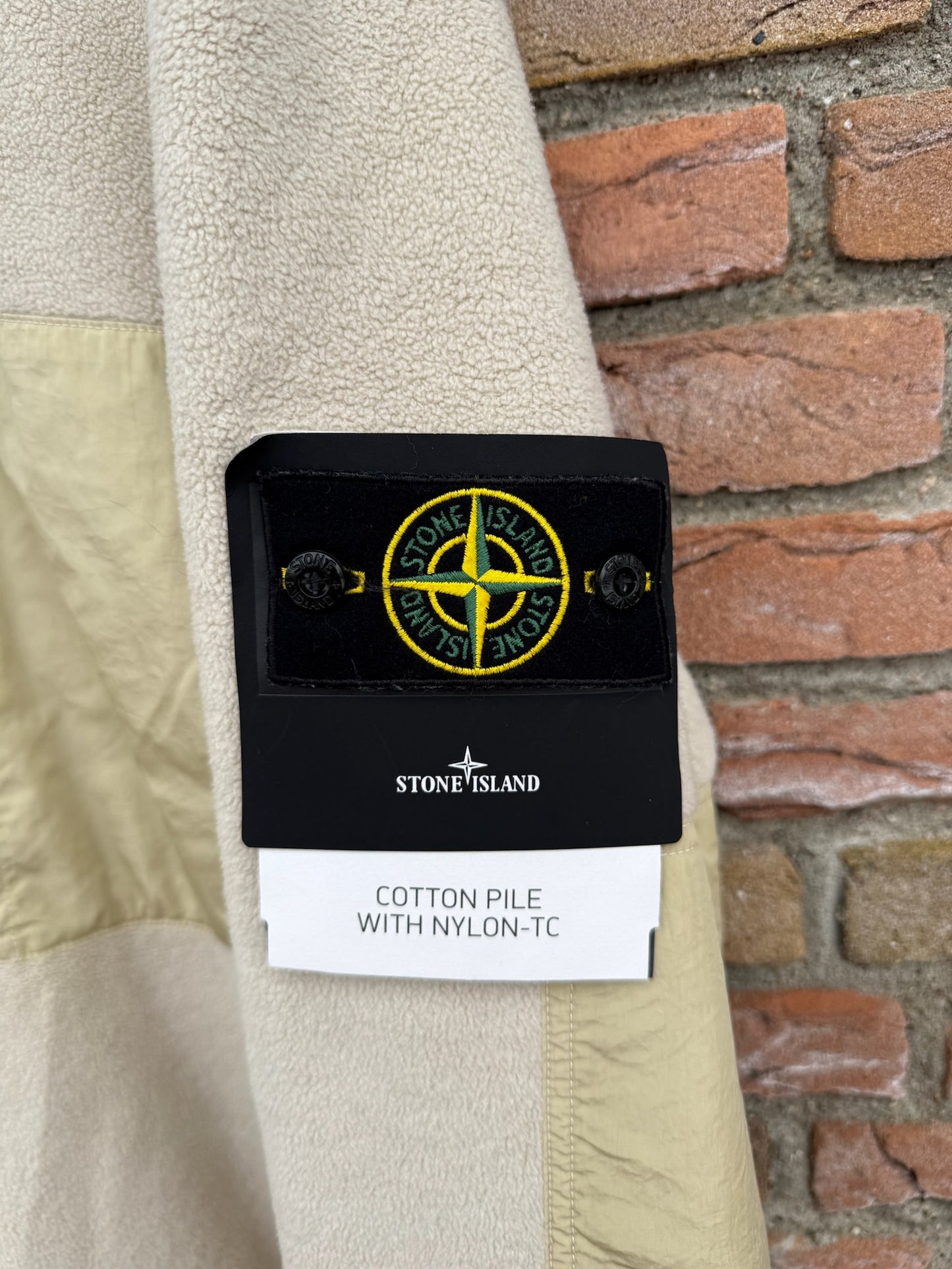 Stone Island Cotton Pile with Nylon-TC Jacket - M