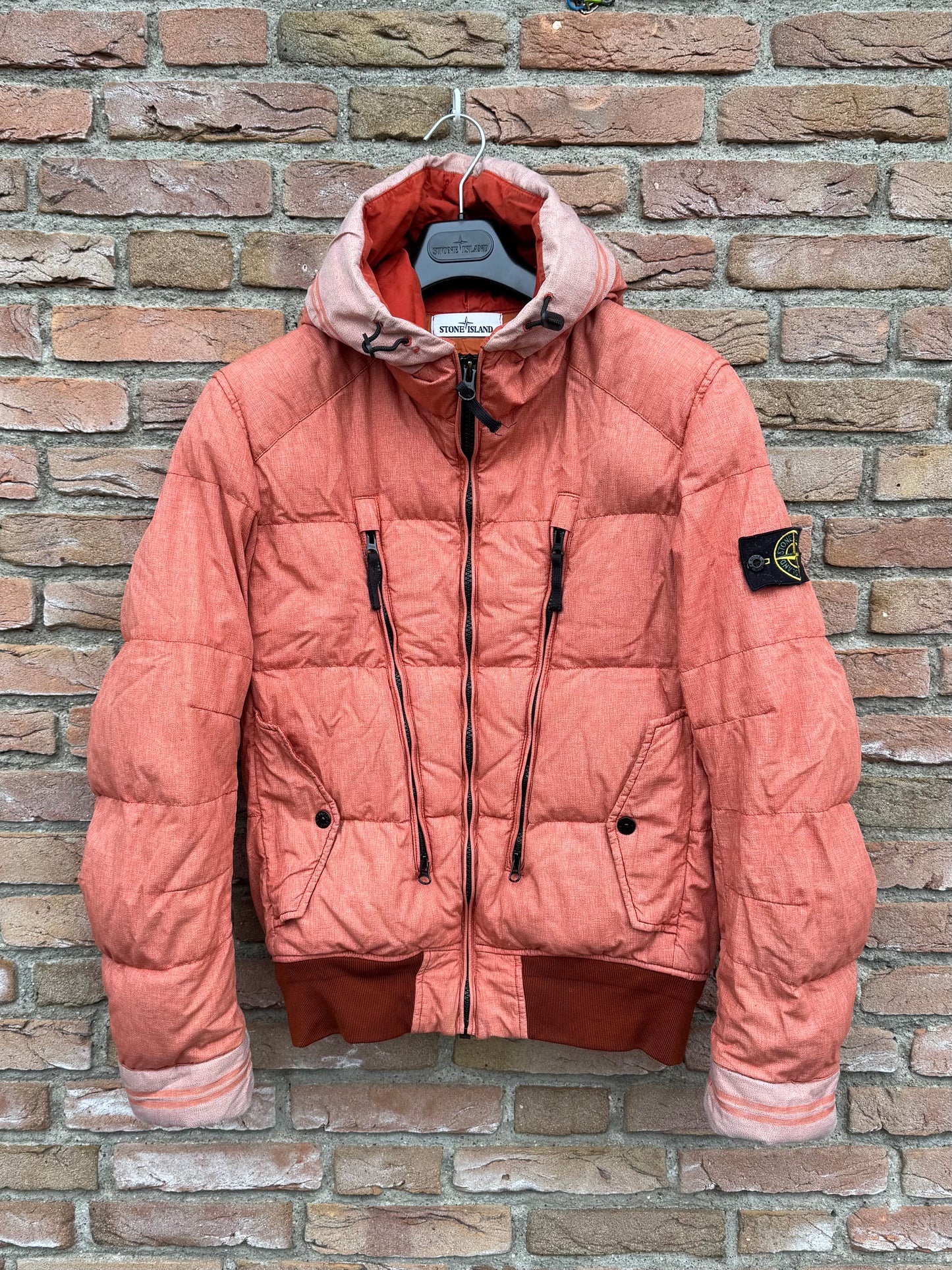Stone Island Mix Fibre Watro Tela Daunenjacke - M