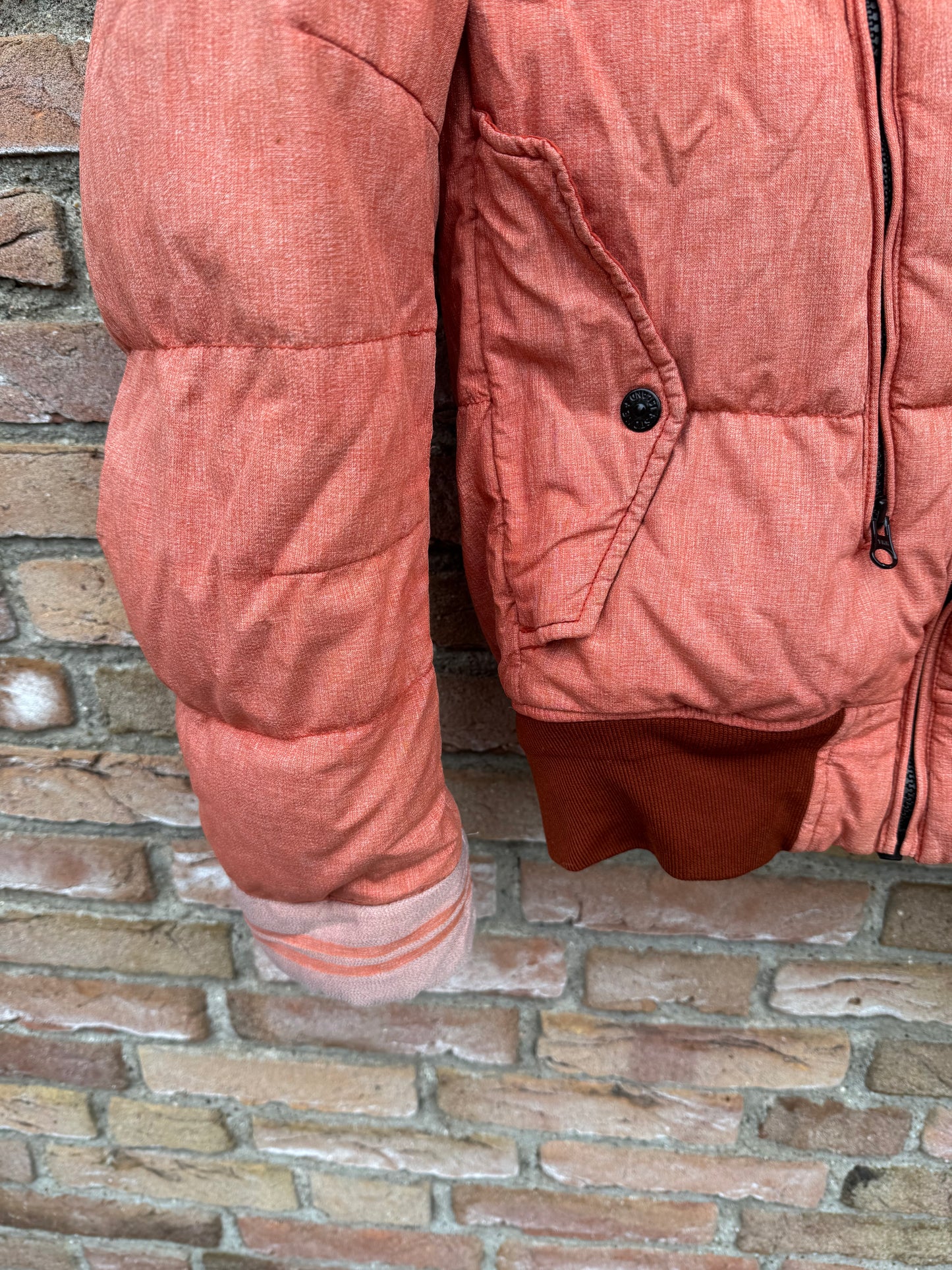 Stone Island Mix Fibre Watro Tela Daunenjacke - M