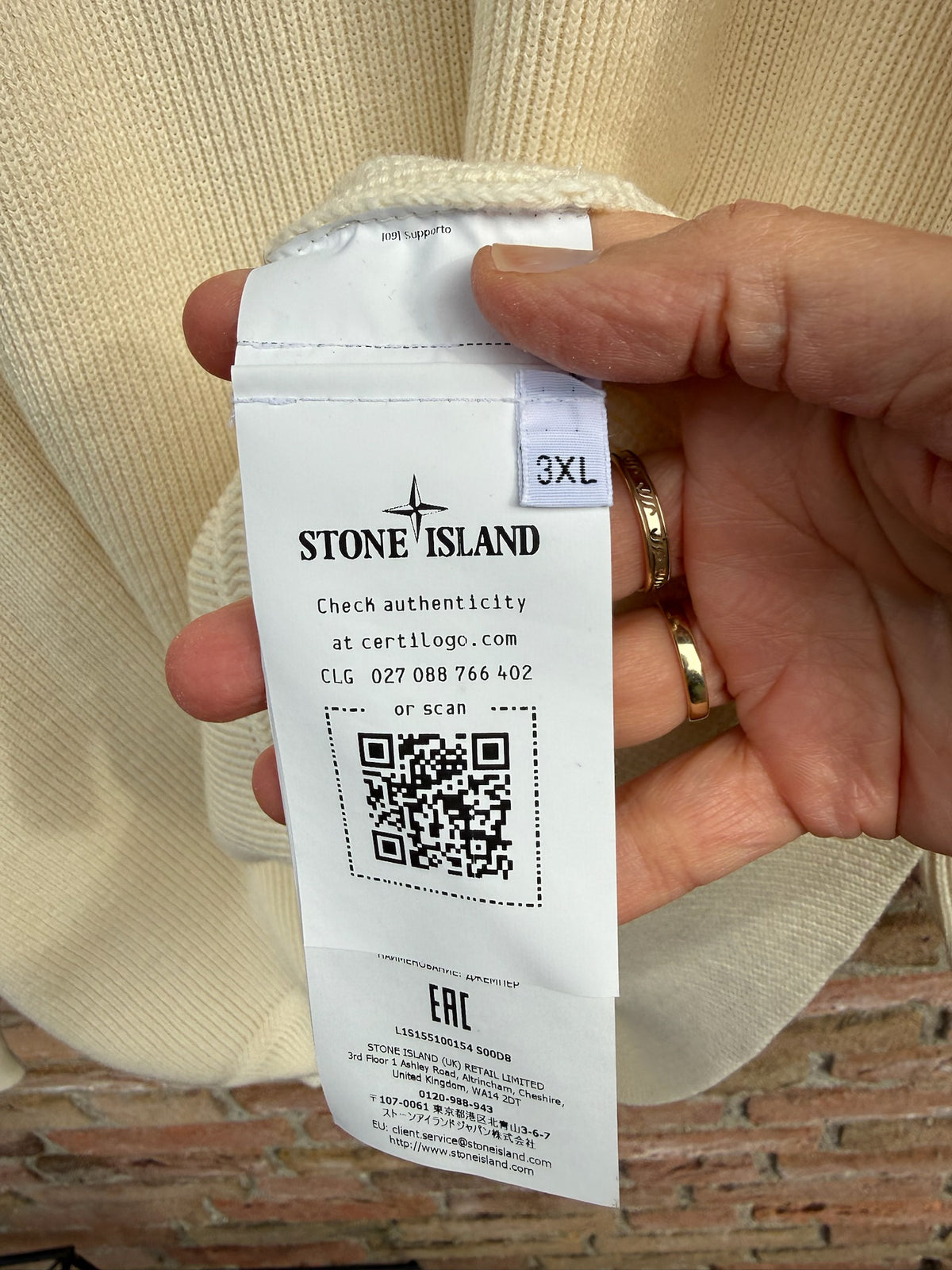 Stone Island Knit Pullover - 3XL