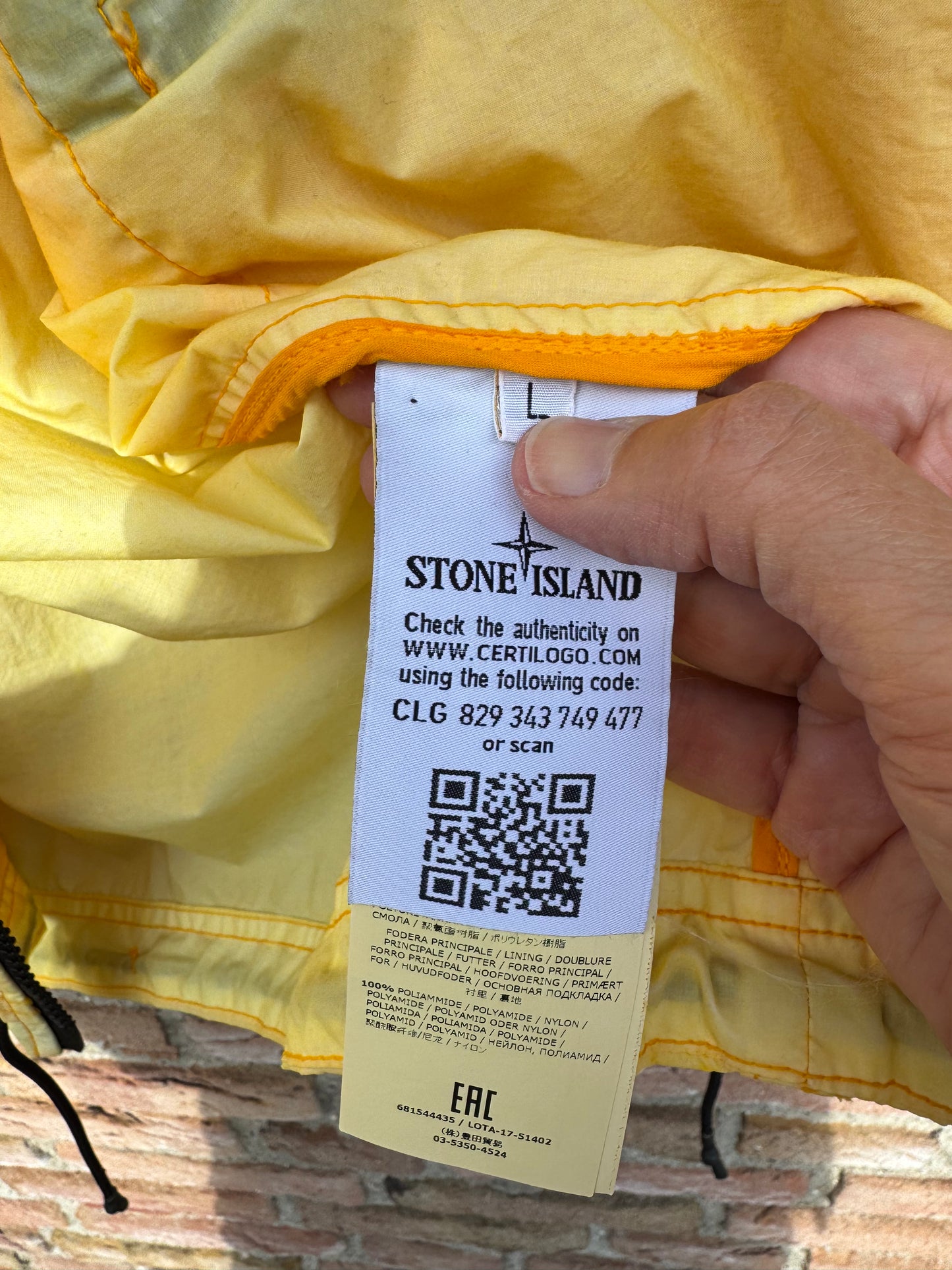 Stone Island Resin Poplin-TC Jacket - L